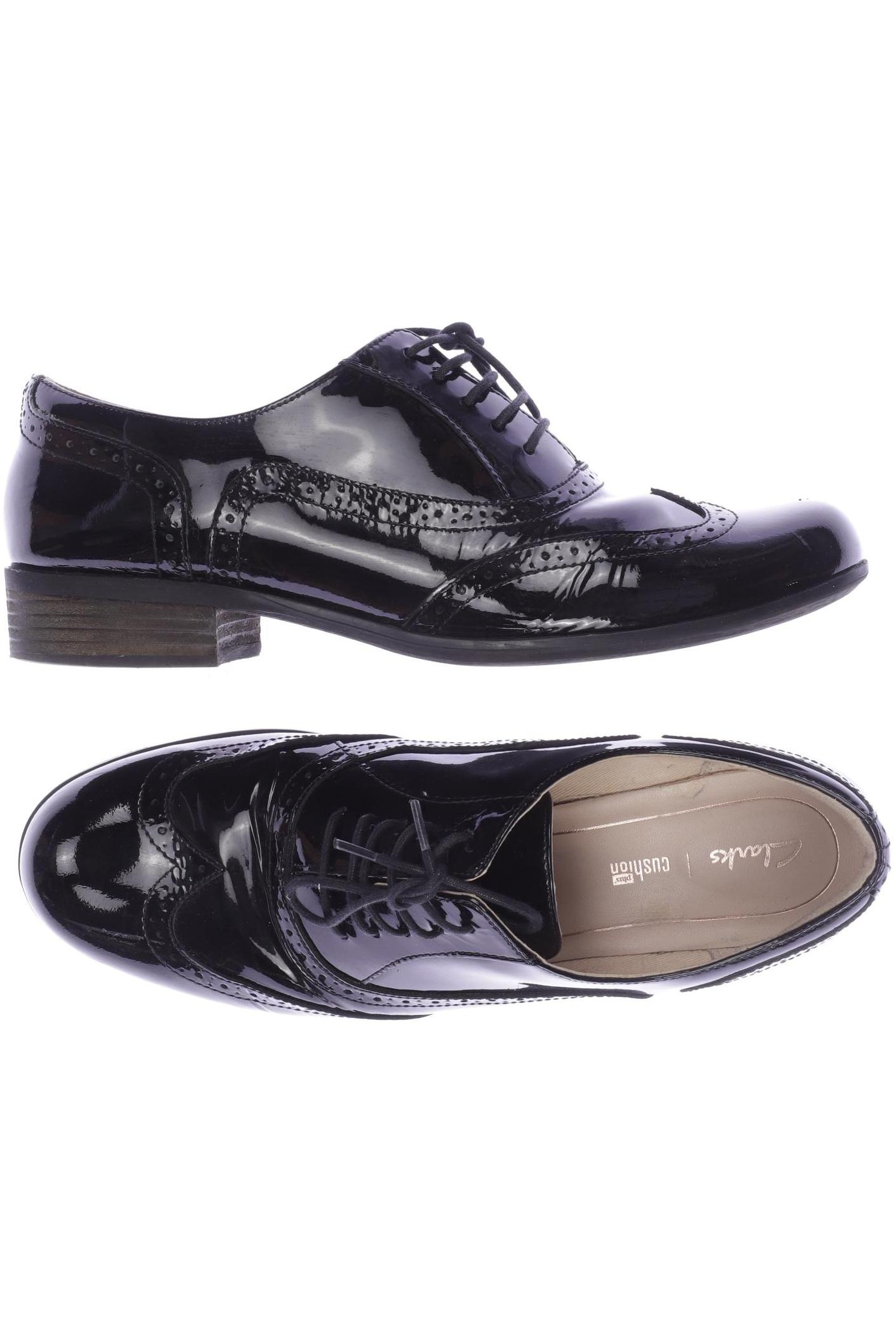 

Clarks Damen Halbschuh, schwarz