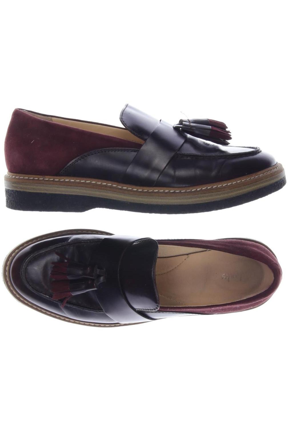 

Clarks Damen Halbschuh, bordeaux, Gr. 40