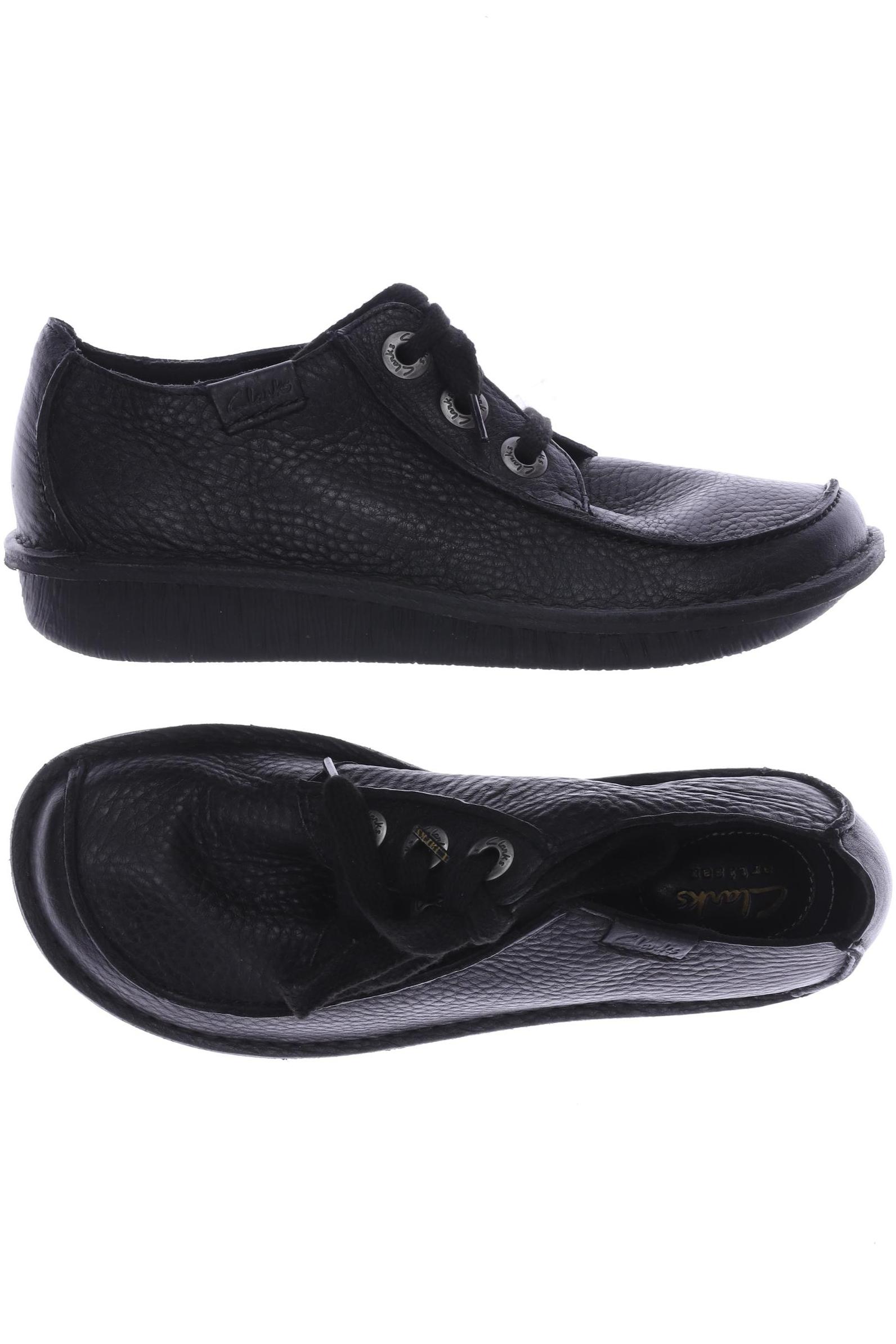

Clarks Damen Halbschuh, schwarz