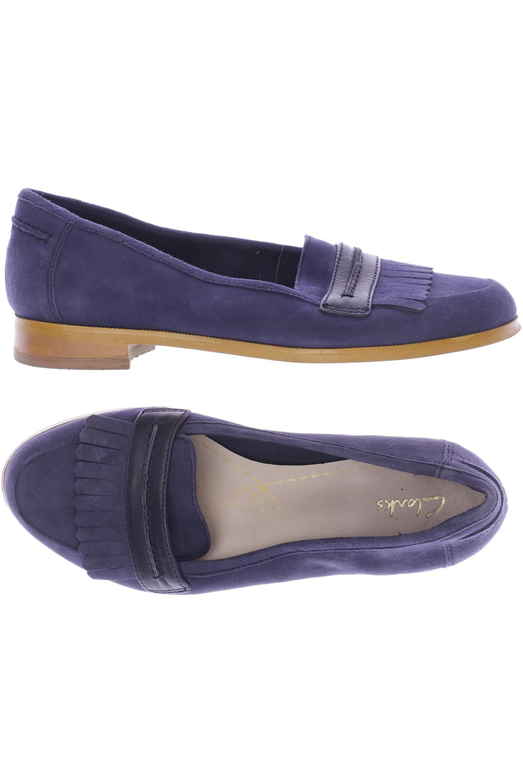 

Clarks Damen Halbschuh, marineblau, Gr. 35.5