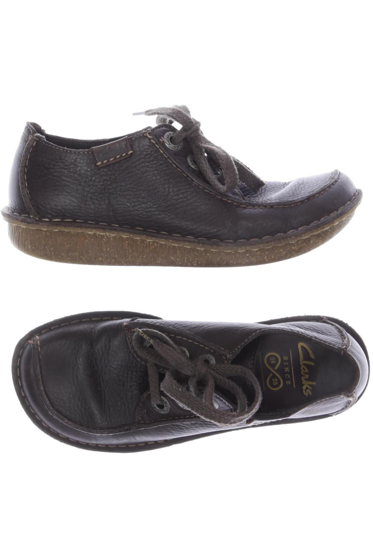 

Clarks Damen Halbschuh, braun, Gr. 4