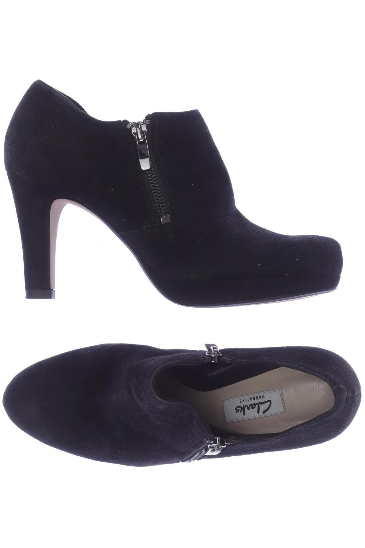 

Clarks Damen Halbschuh, schwarz, Gr. 4