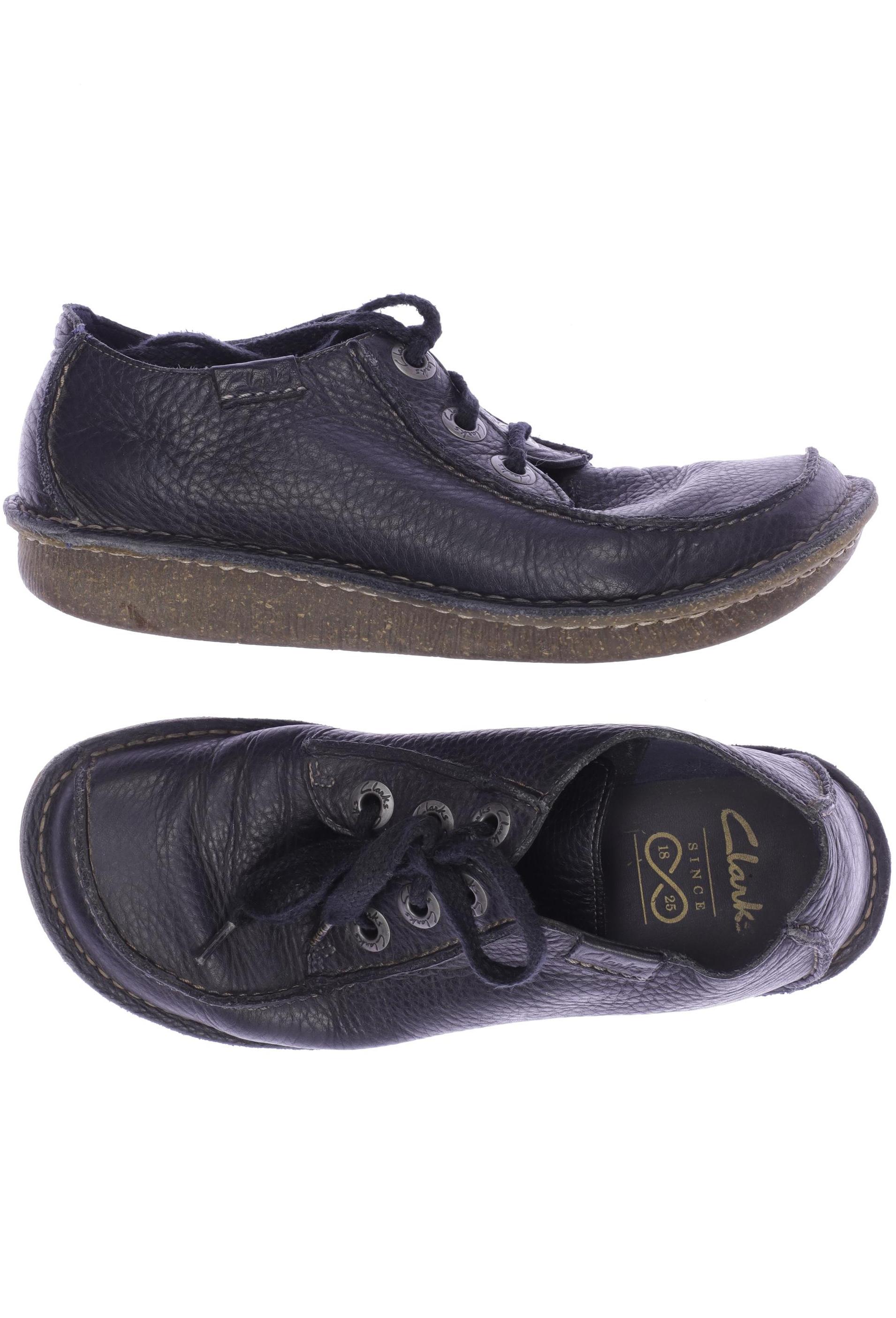 

Clarks Damen Halbschuh, marineblau, Gr. 6.5