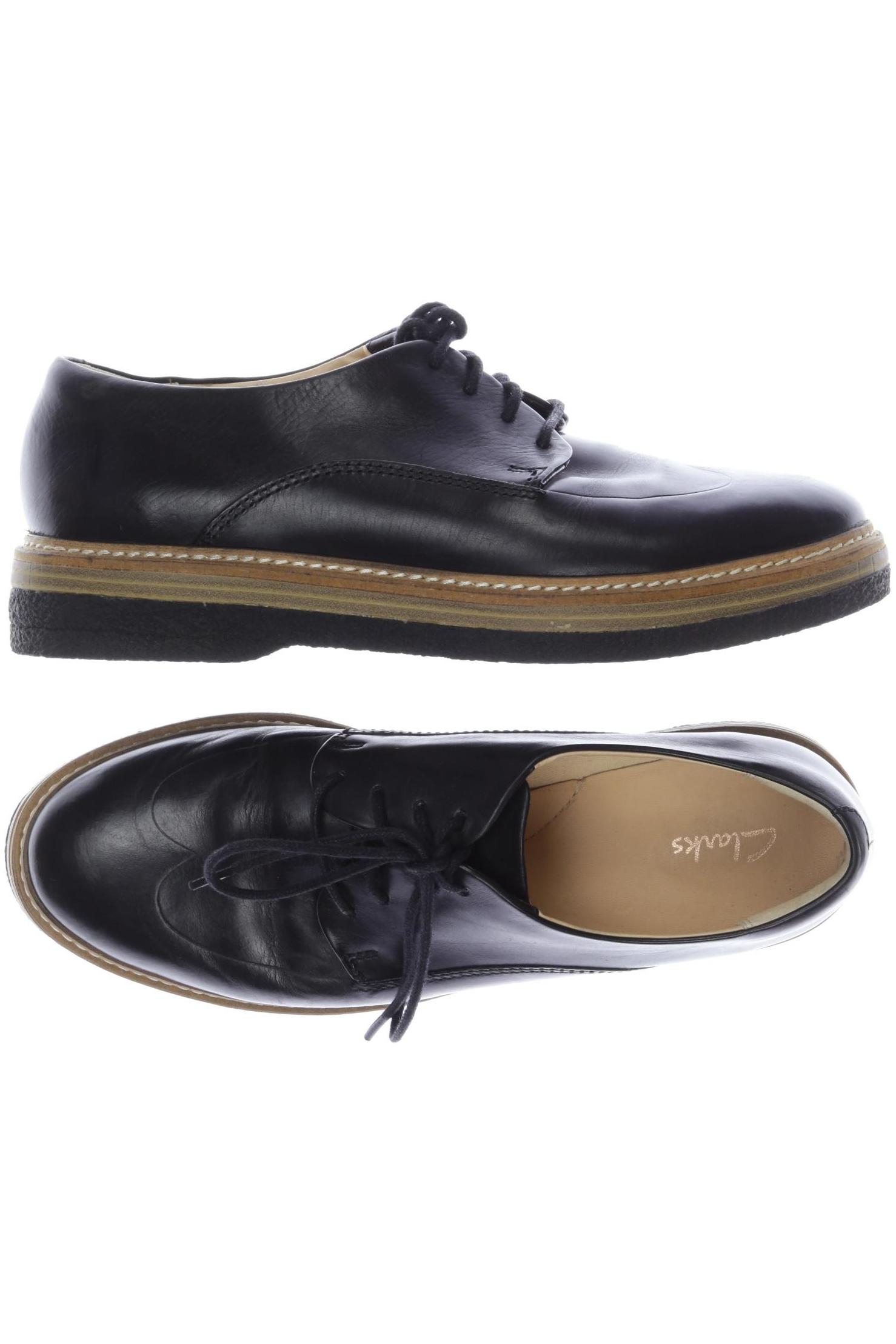 

Clarks Damen Halbschuh, schwarz, Gr. 38