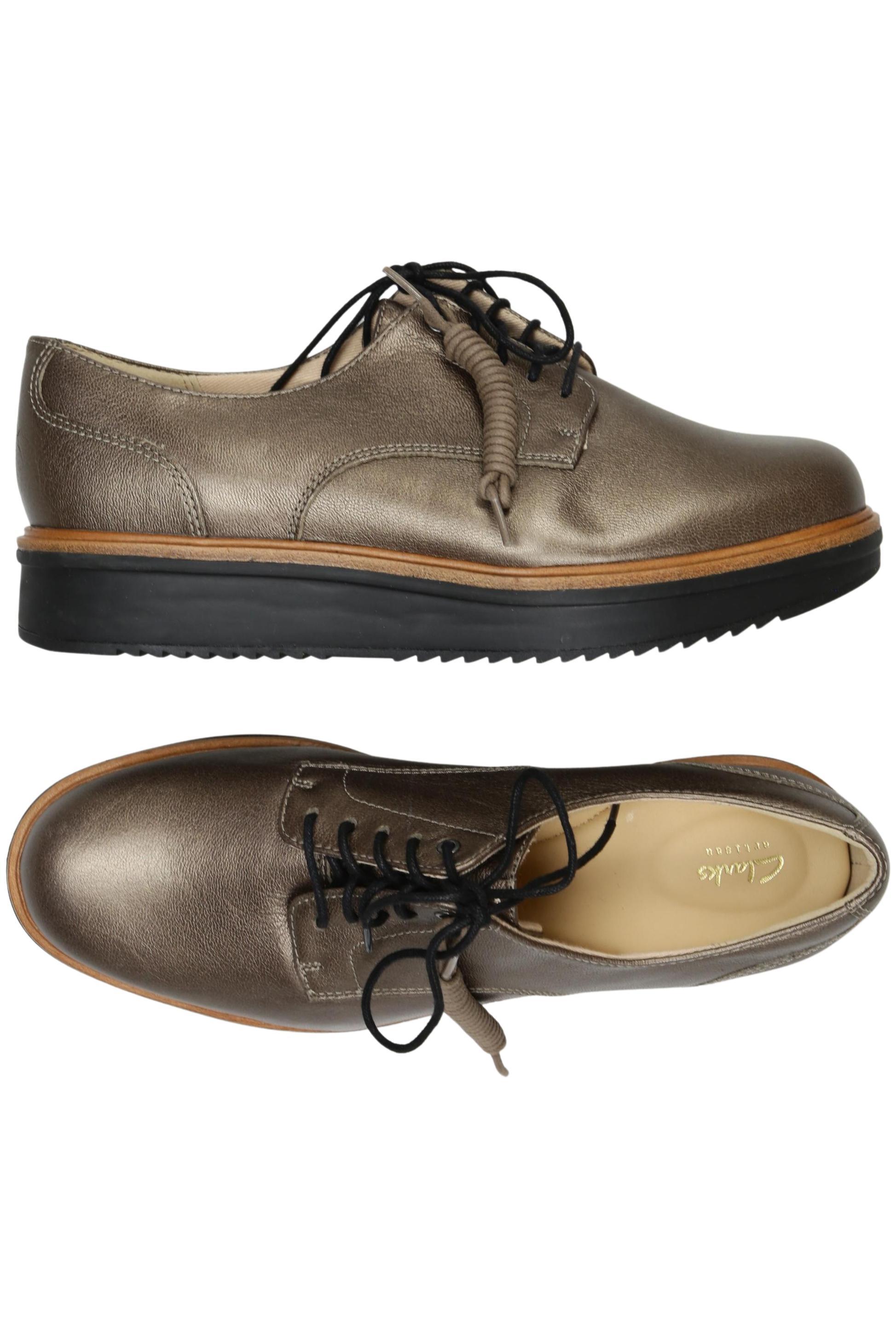 

Clarks Damen Halbschuh, braun, Gr. 8