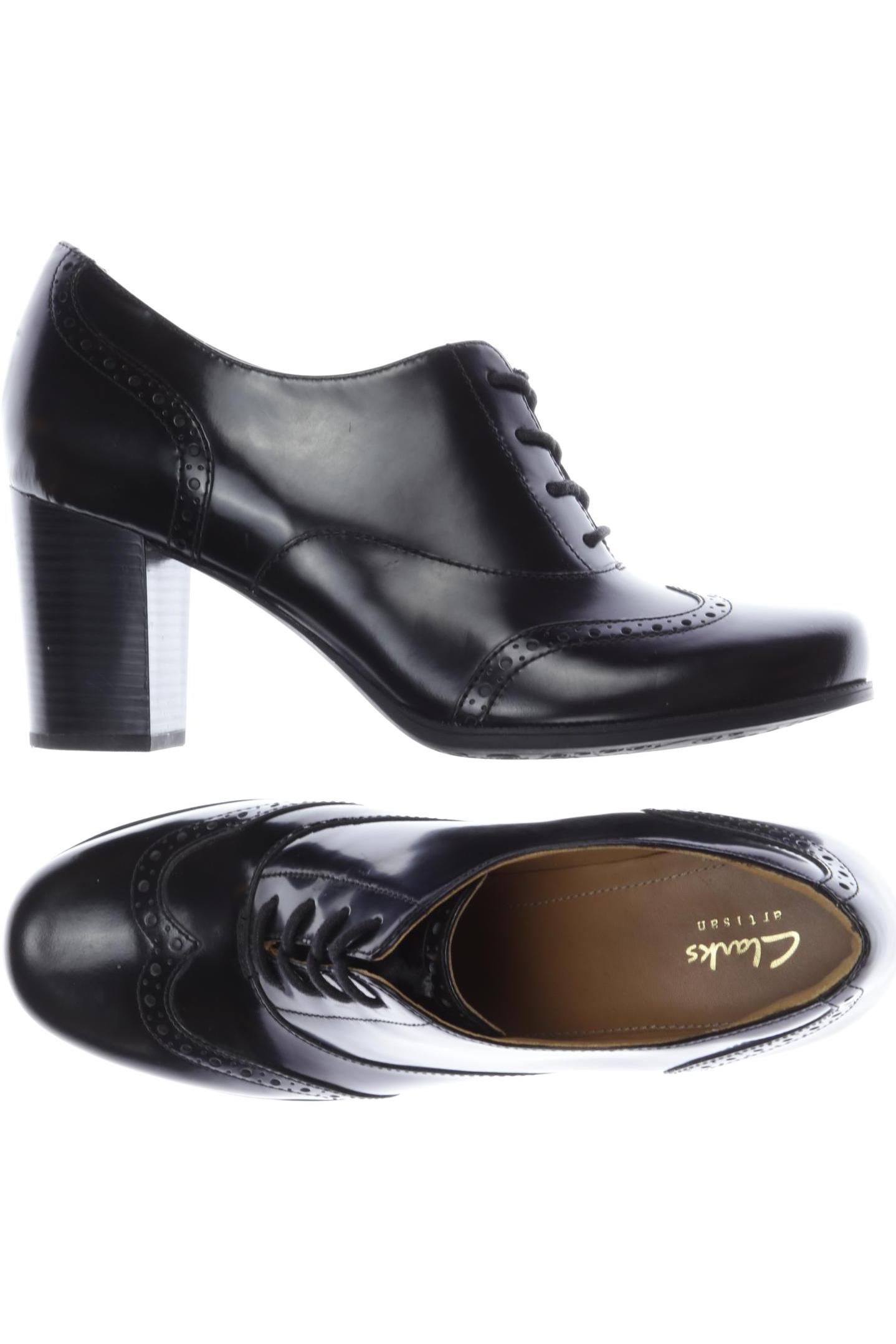

Clarks Damen Halbschuh, schwarz, Gr. 7