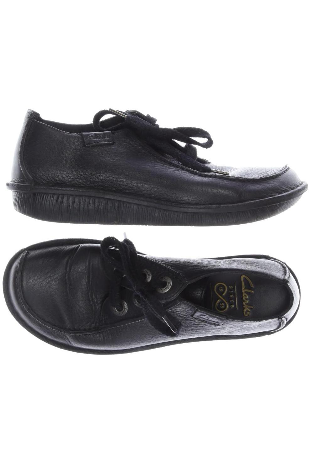 

Clarks Damen Halbschuh, schwarz, Gr. 5