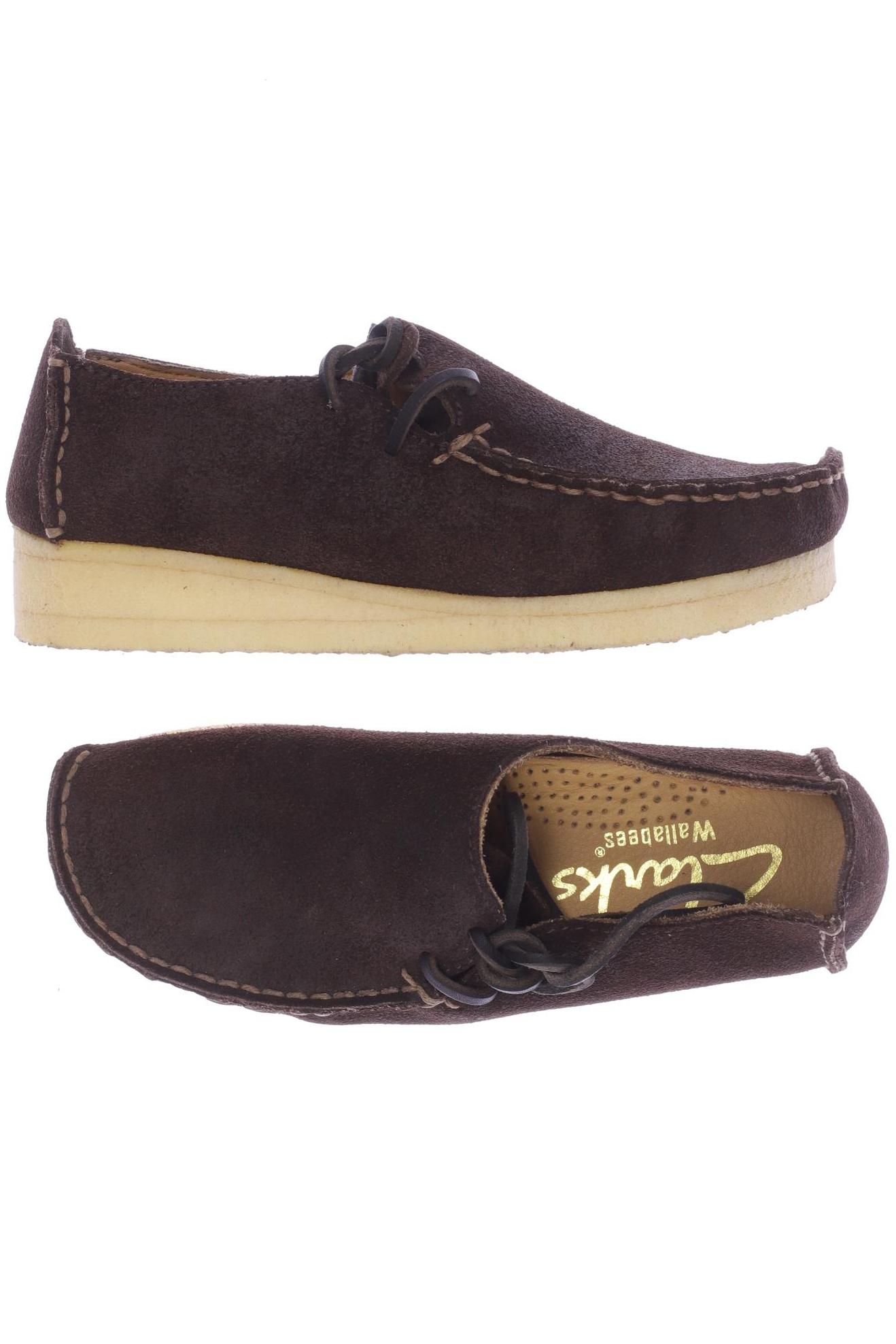 

Clarks Damen Halbschuh, braun, Gr. 3