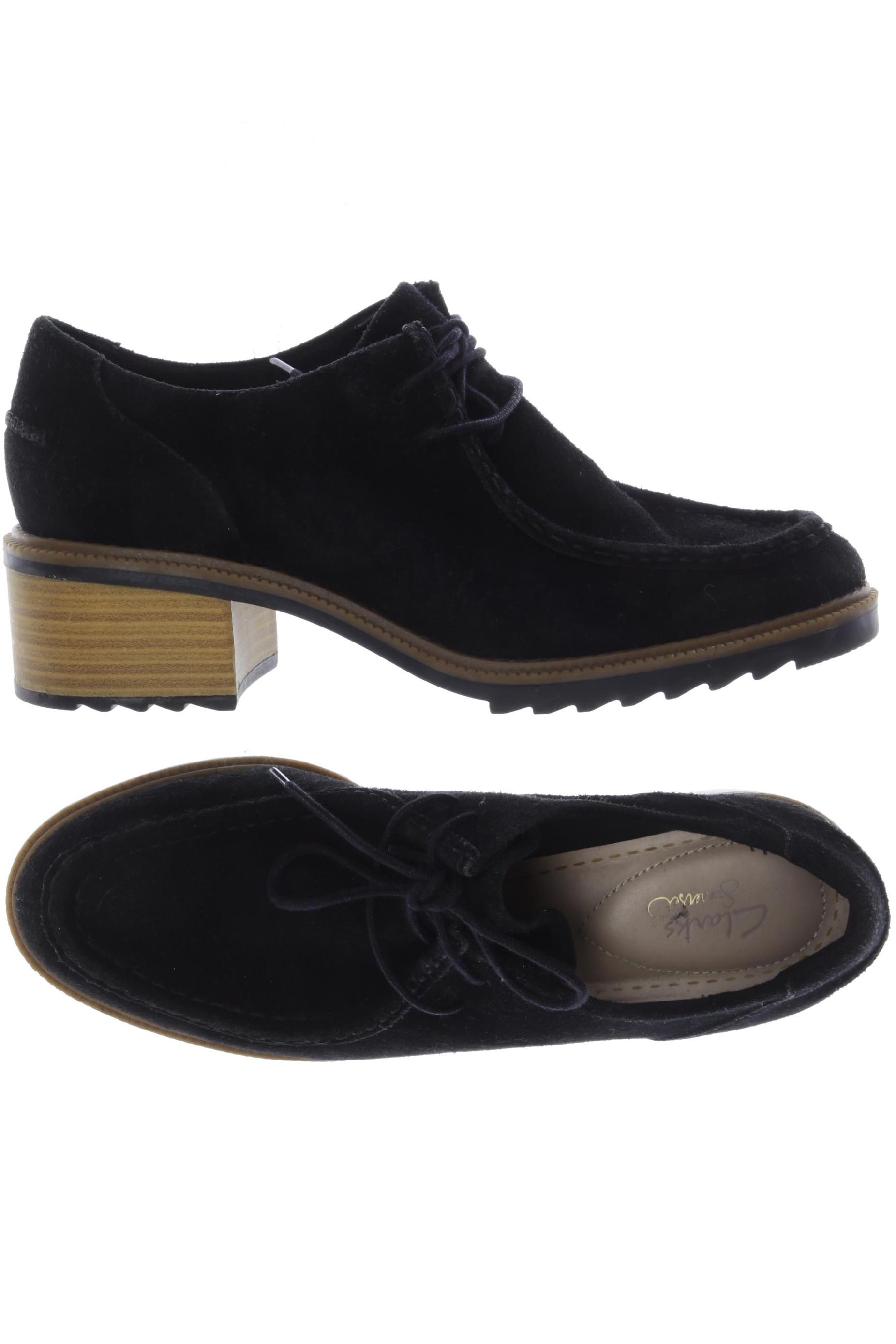 

Clarks Damen Halbschuh, schwarz, Gr. 41