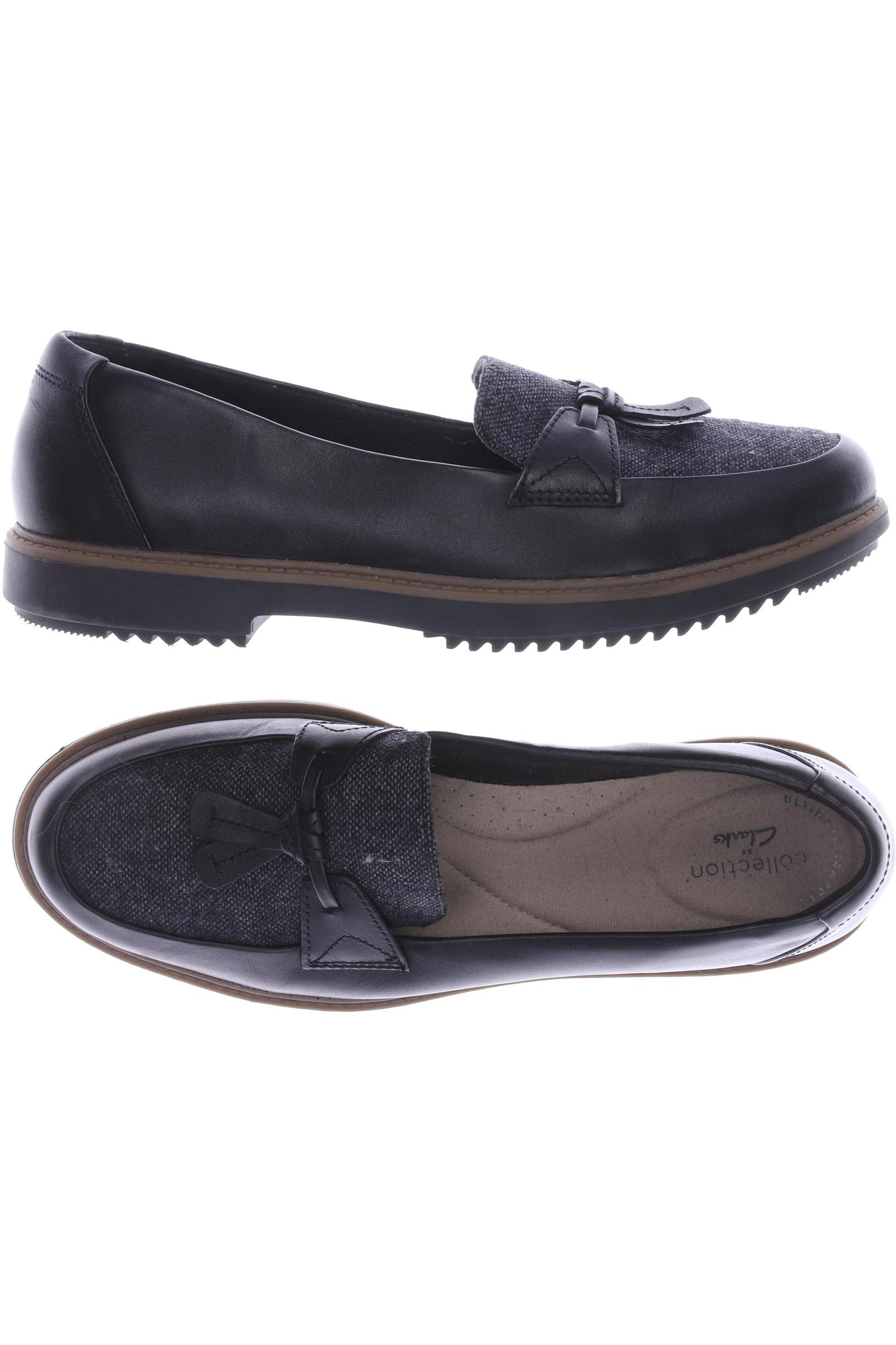 

Clarks Damen Halbschuh, schwarz