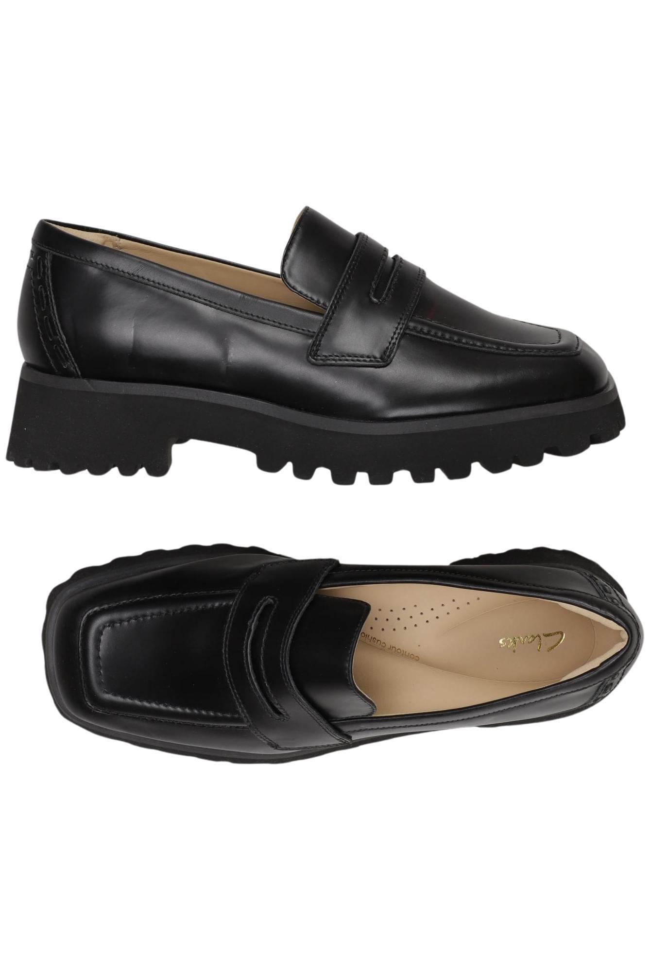 

Clarks Damen Halbschuh, schwarz, Gr. 38