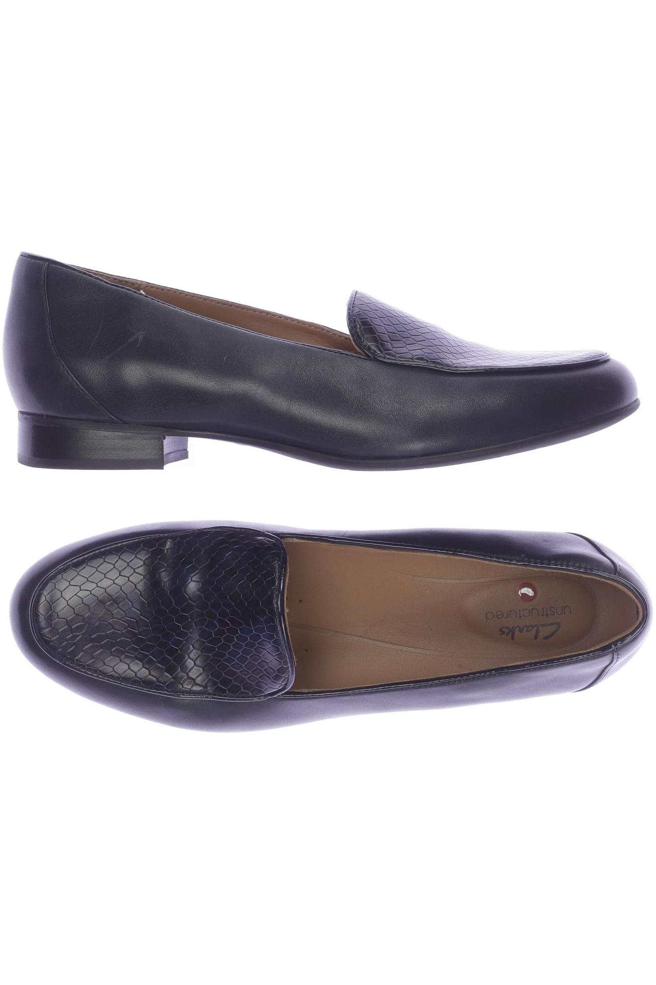 

Clarks Damen Halbschuh, marineblau, Gr. 39