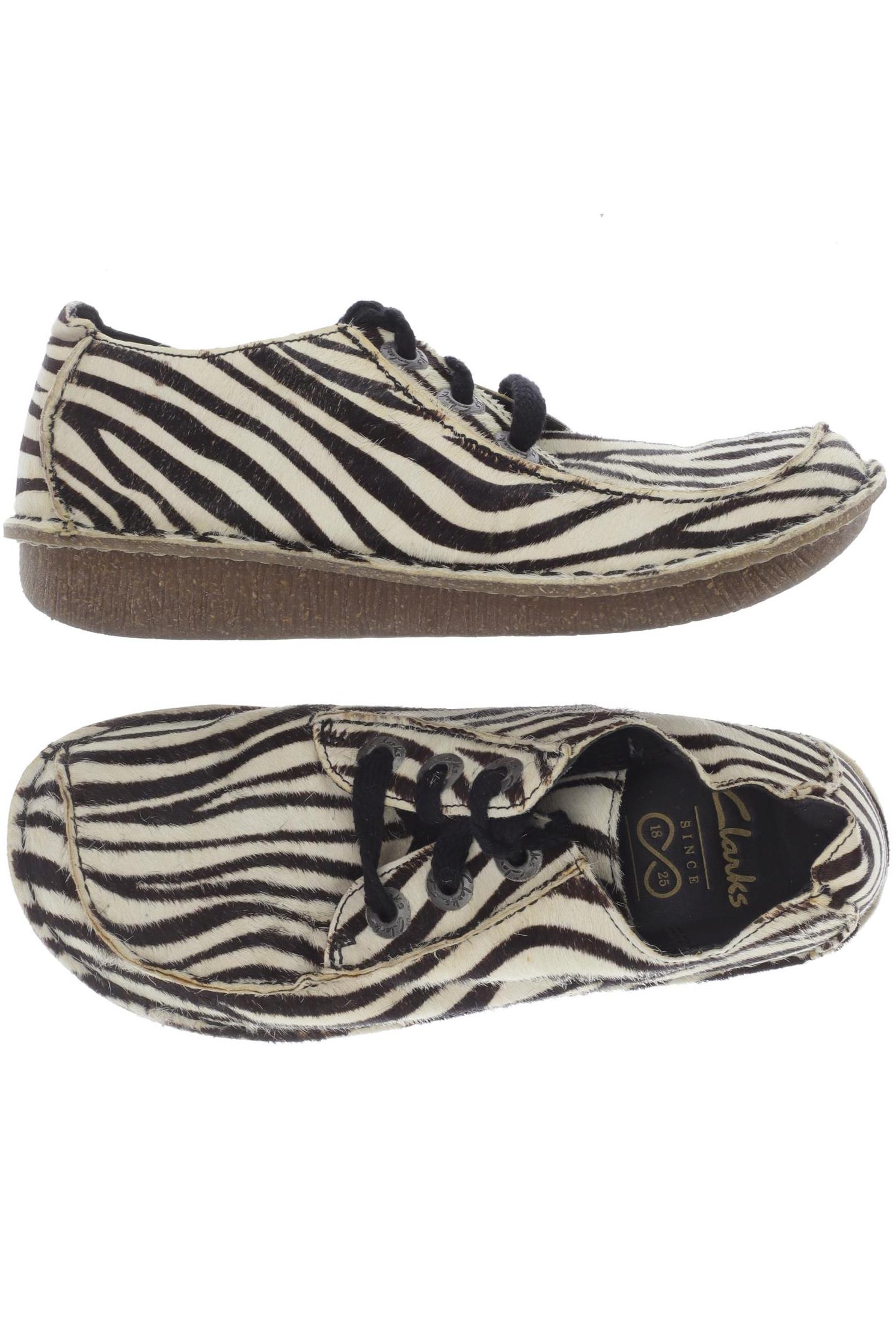 

Clarks Damen Halbschuh, beige, Gr. 6