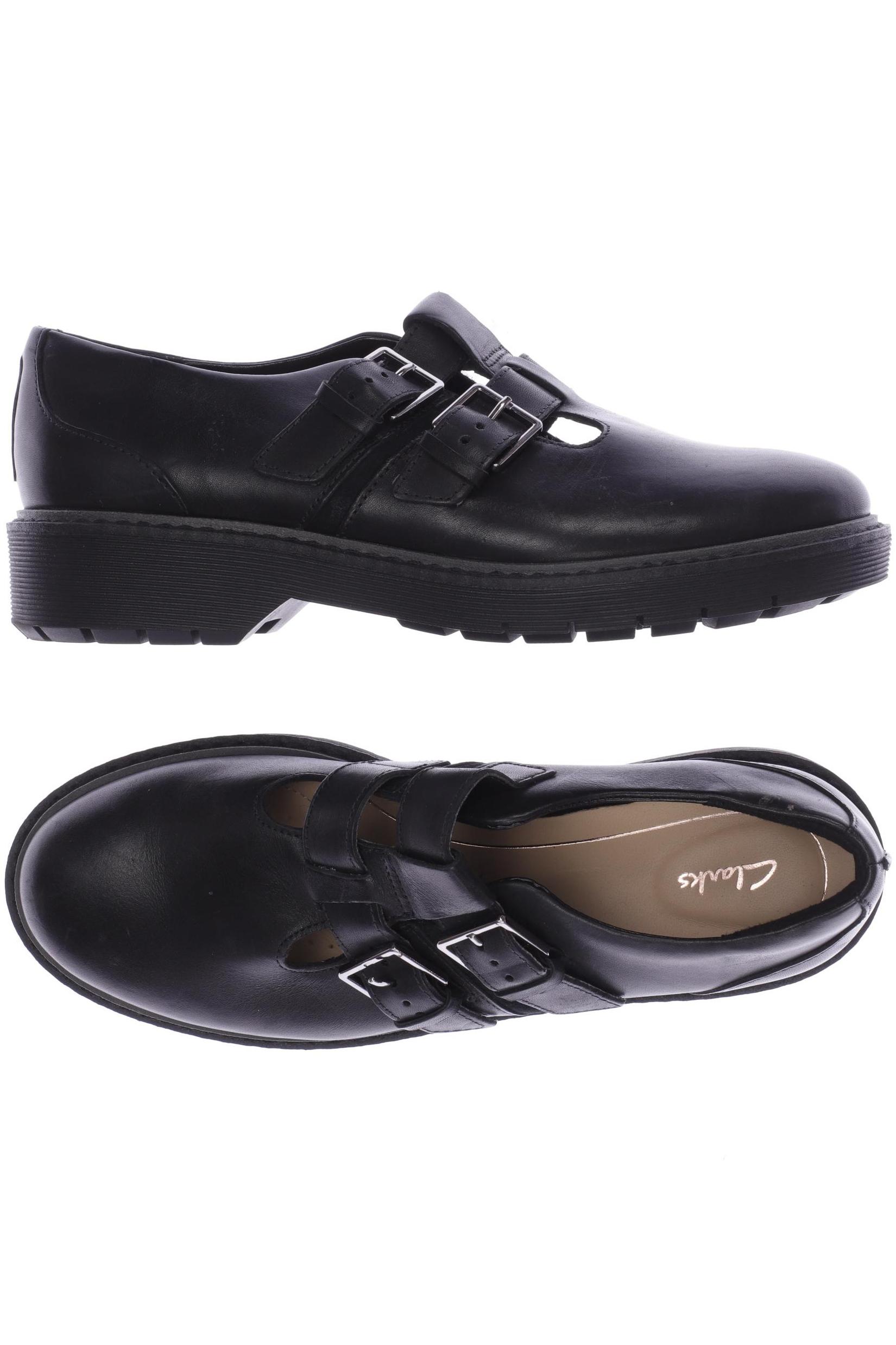 

Clarks Damen Halbschuh, schwarz