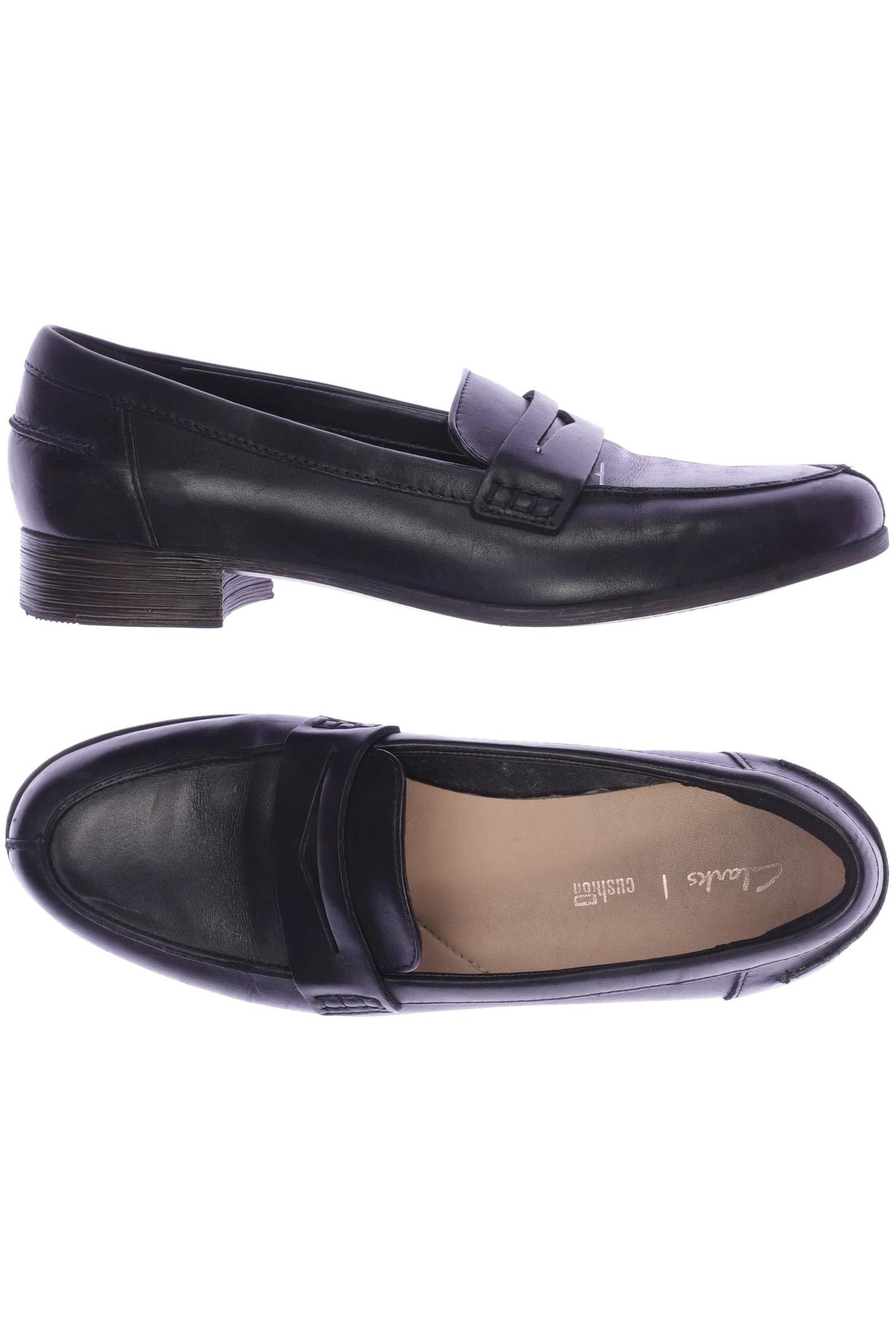 

Clarks Damen Halbschuh, schwarz, Gr. 39