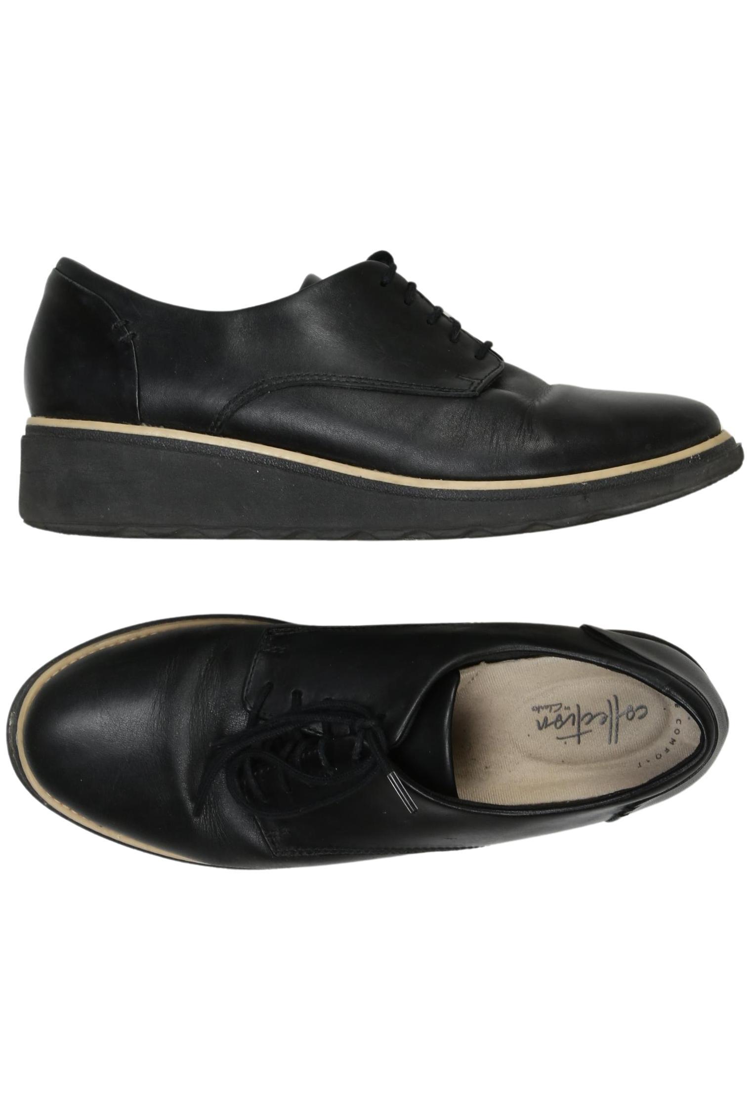 

Clarks Damen Halbschuh, schwarz, Gr. 39