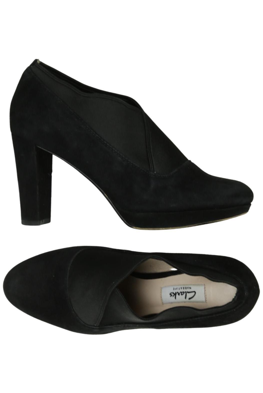 

Clarks Damen Halbschuh, schwarz, Gr. 38