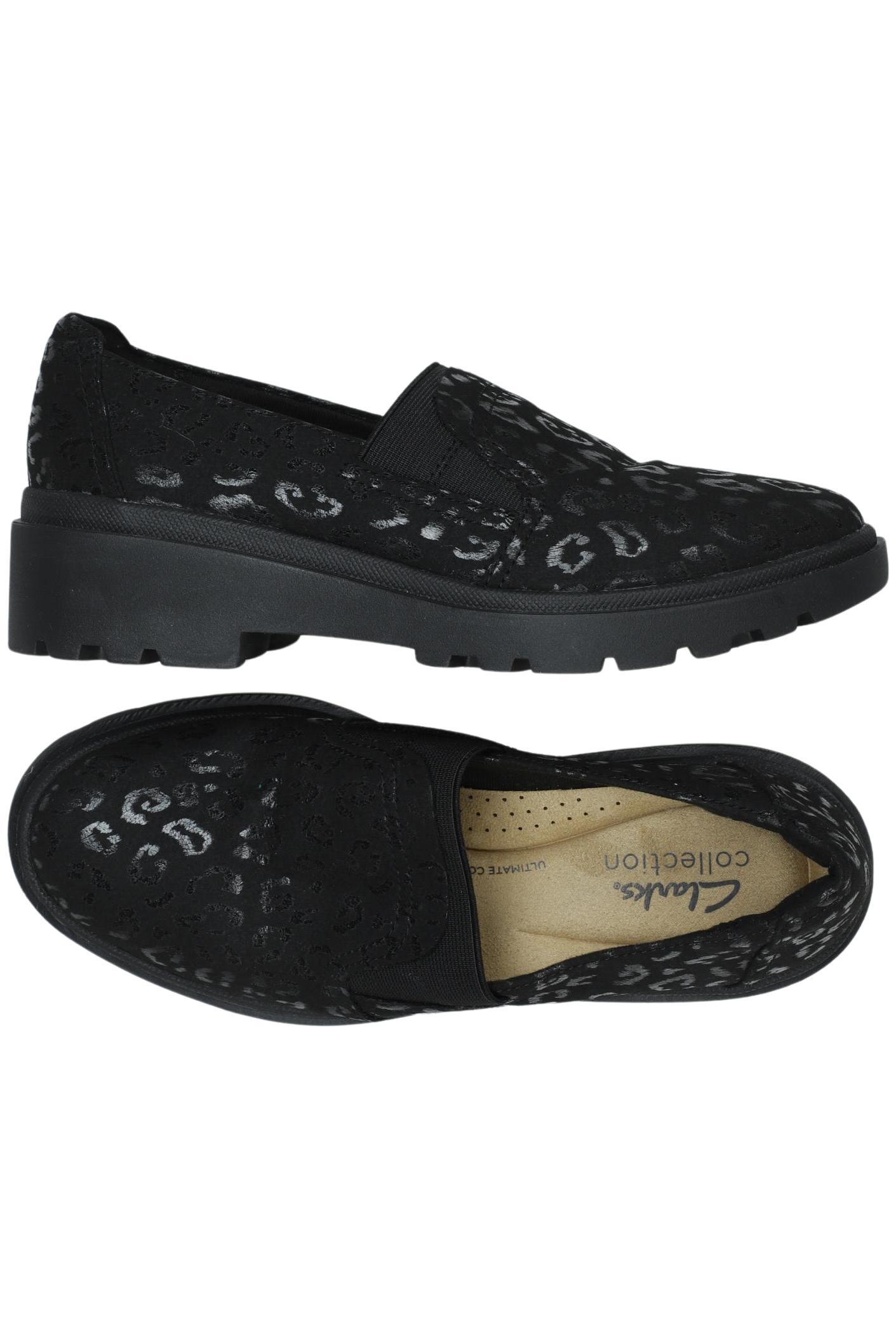 

Clarks Damen Halbschuh, schwarz, Gr. 35.5