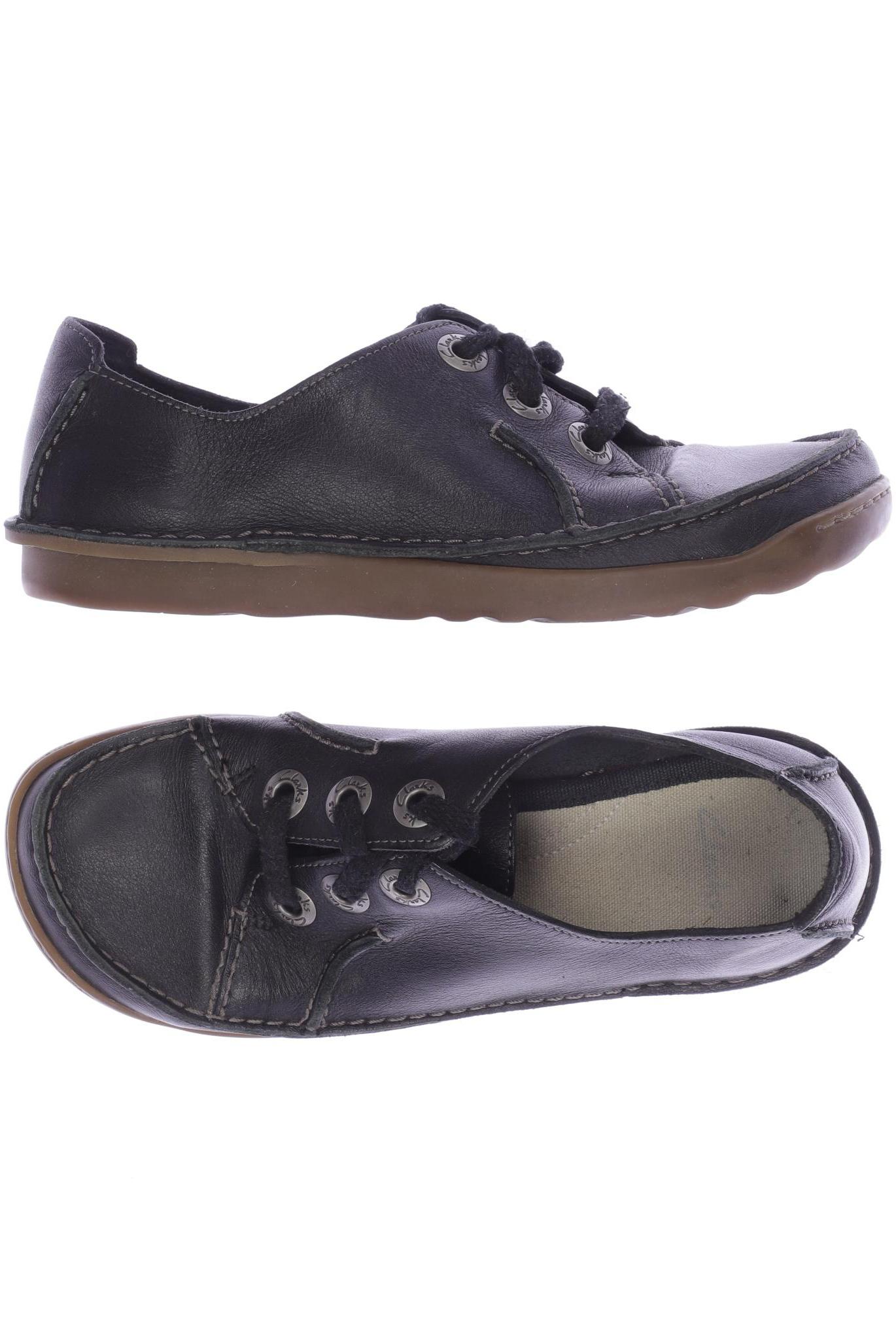 

Clarks Damen Halbschuh, marineblau, Gr. 4.5