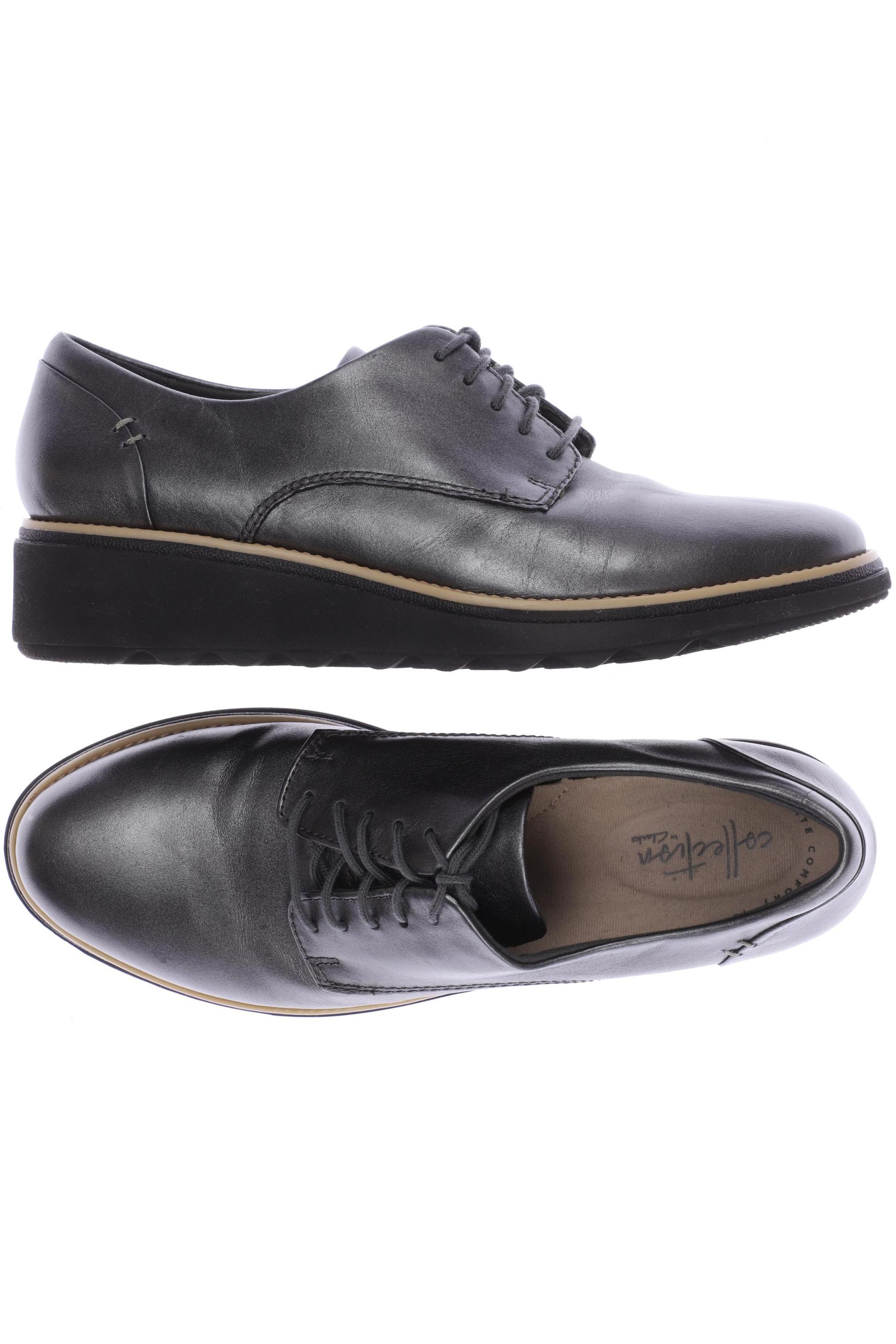 

Clarks Damen Halbschuh, grau, Gr. 39.5
