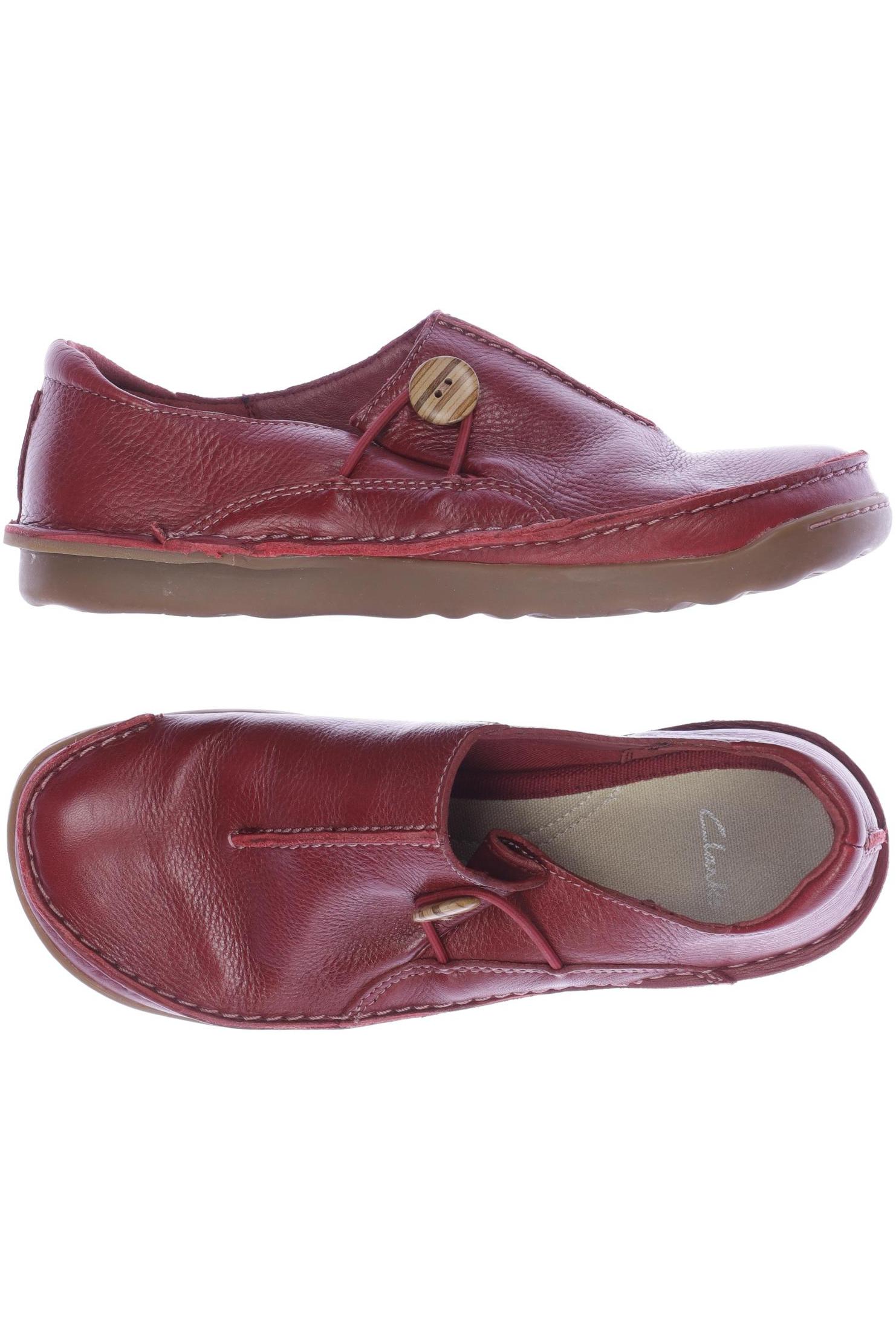 

Clarks Damen Halbschuh, rot