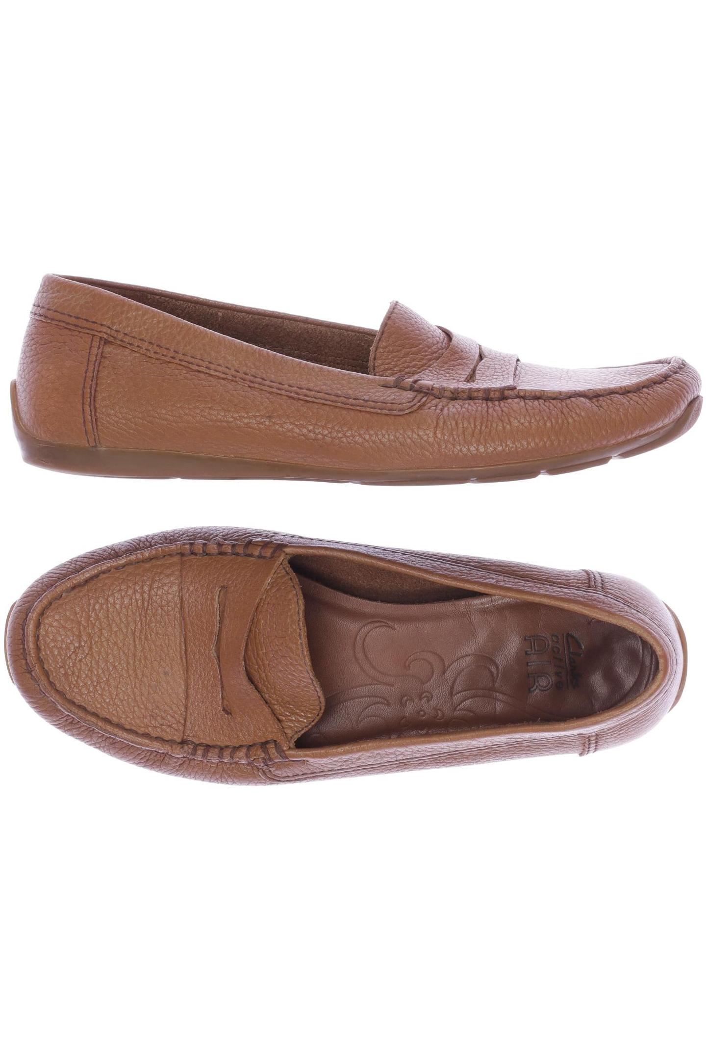 

Clarks Damen Halbschuh, braun, Gr. 4
