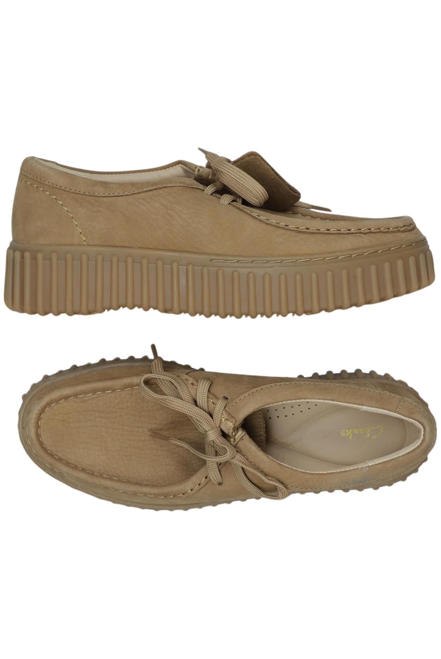 

Clarks Damen Halbschuh, beige, Gr. 40