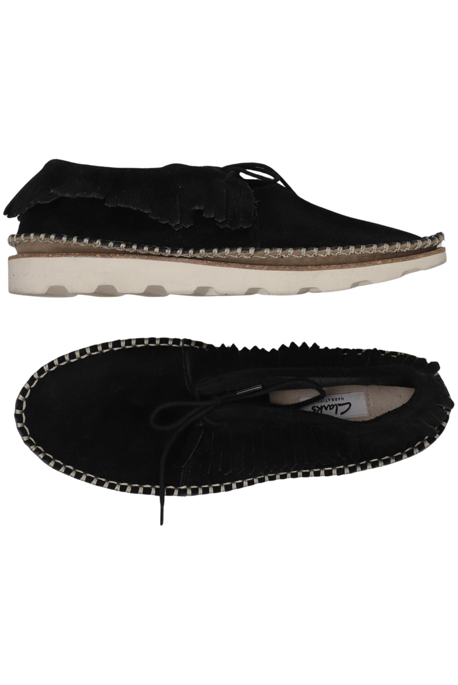 

Clarks Damen Halbschuh, schwarz, Gr. 40