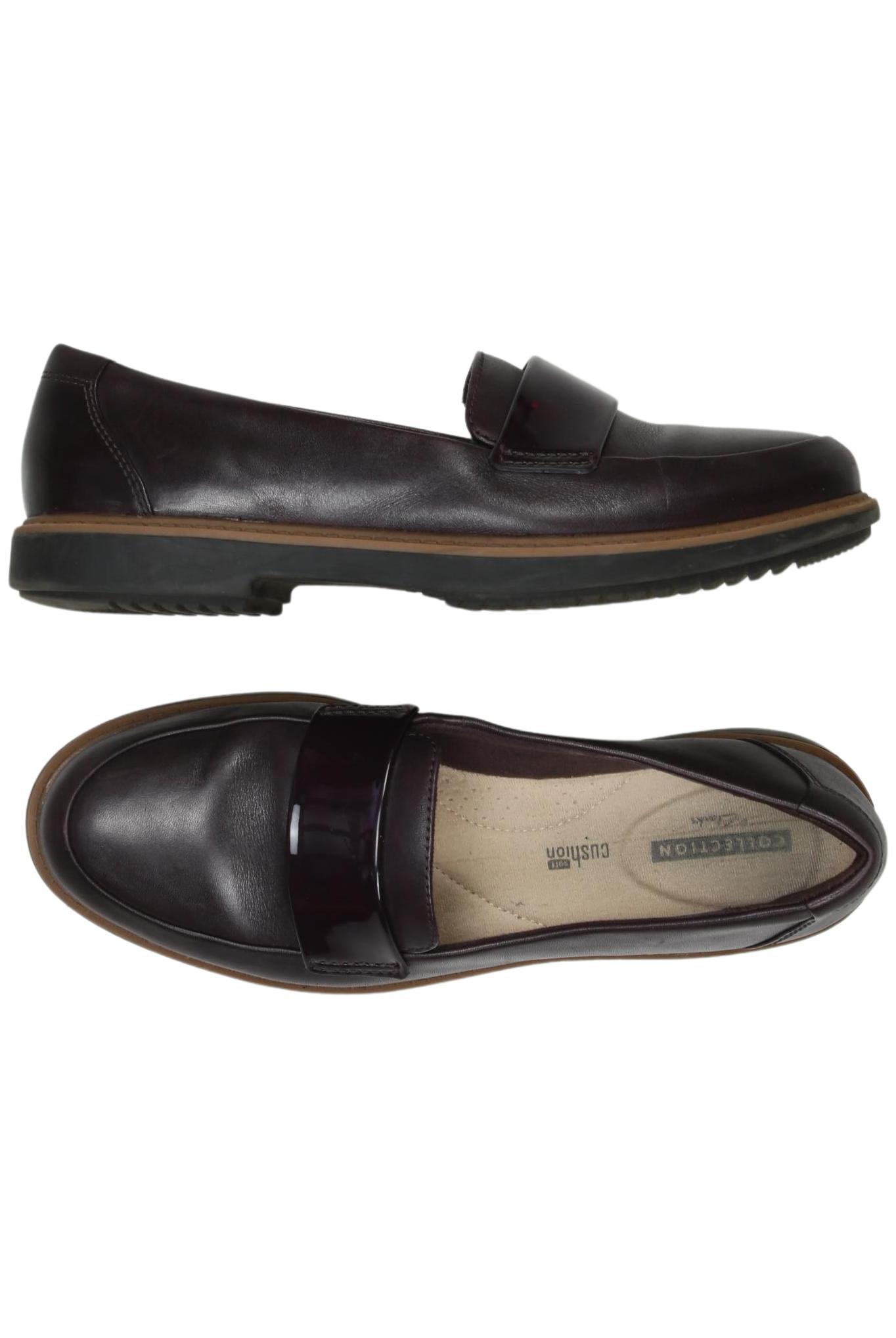 

Clarks Damen Halbschuh, bordeaux, Gr. 37.5