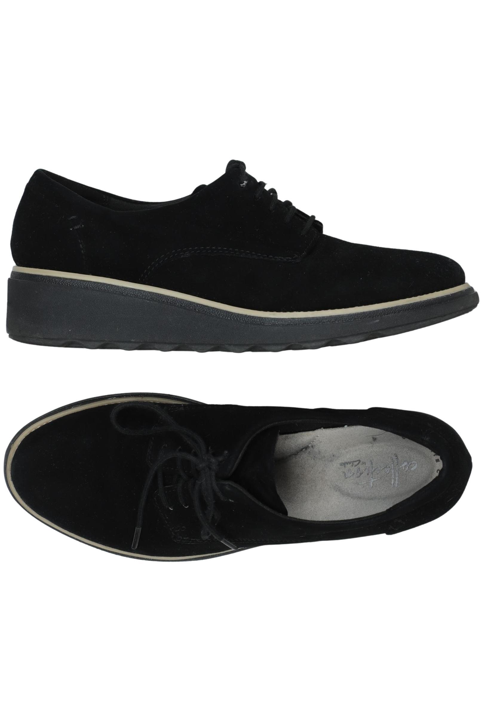 

Clarks Damen Halbschuh, schwarz, Gr. 38