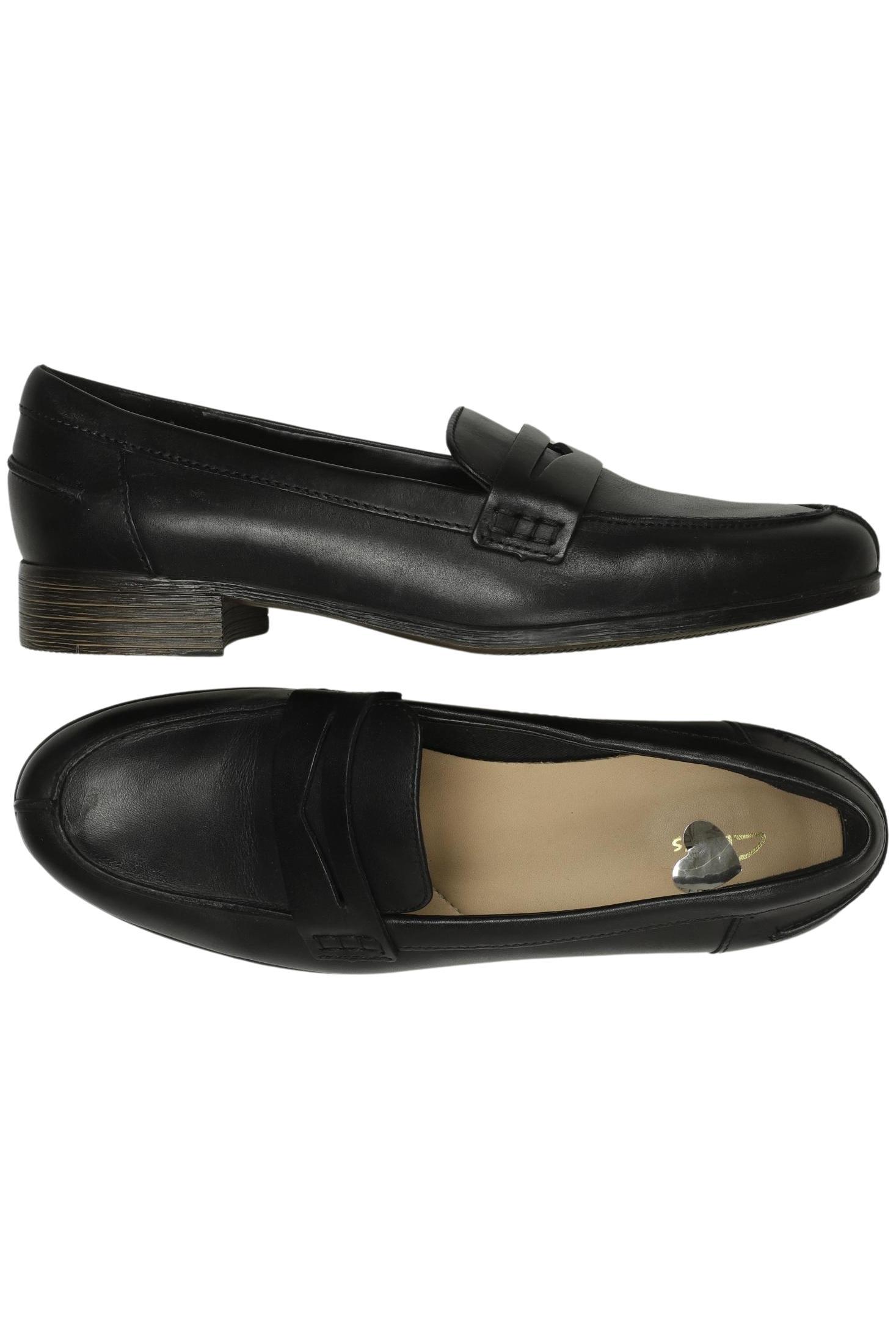 

Clarks Damen Halbschuh, schwarz, Gr. 5