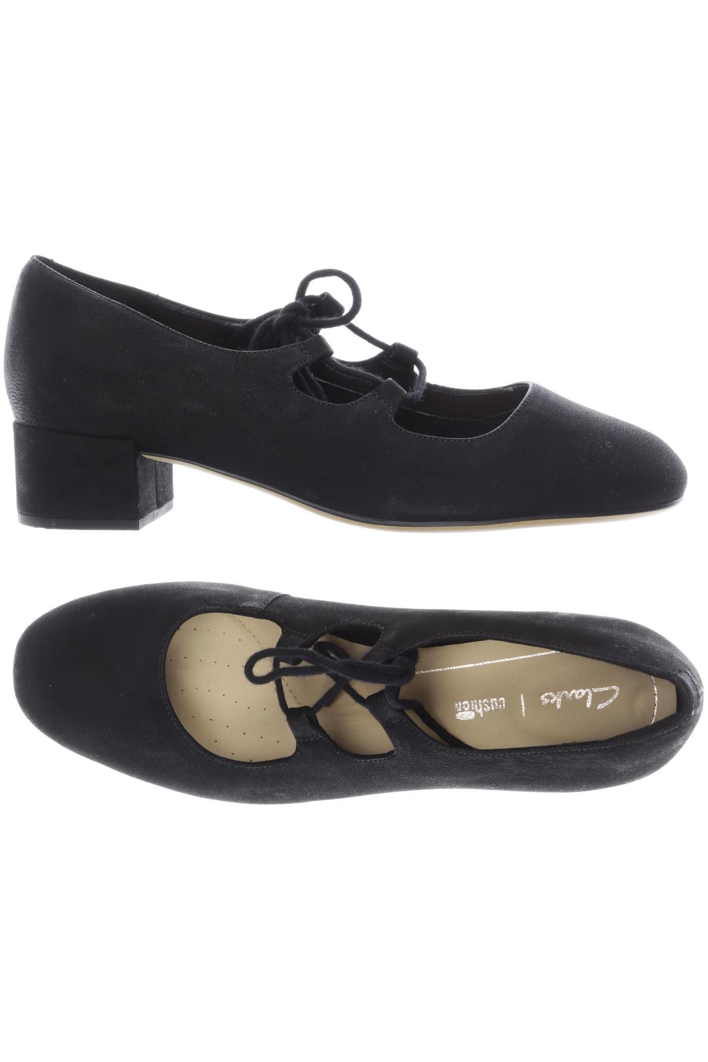 

Clarks Damen Halbschuh, schwarz, Gr. 4.5