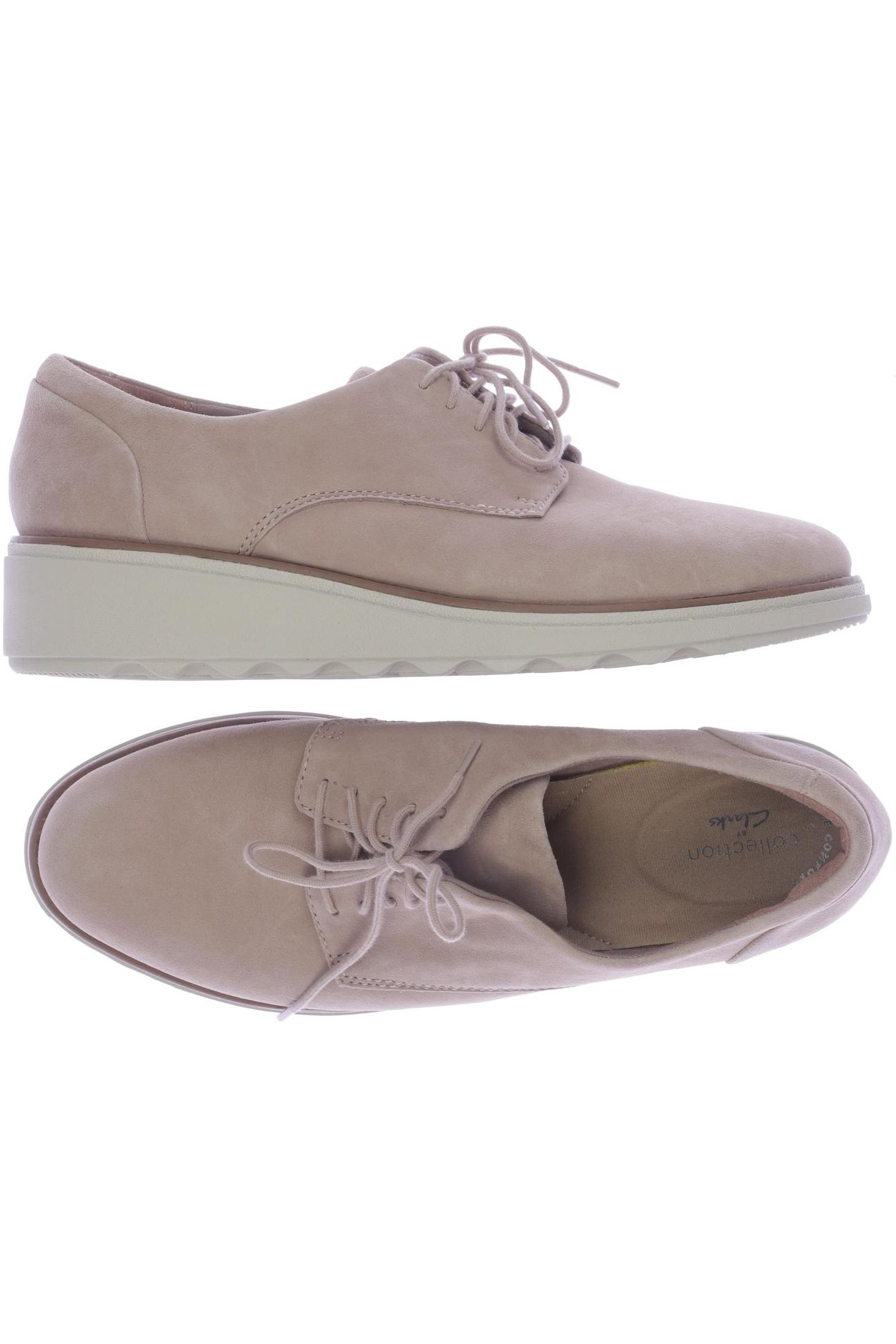 

Clarks Damen Halbschuh, pink, Gr. 40