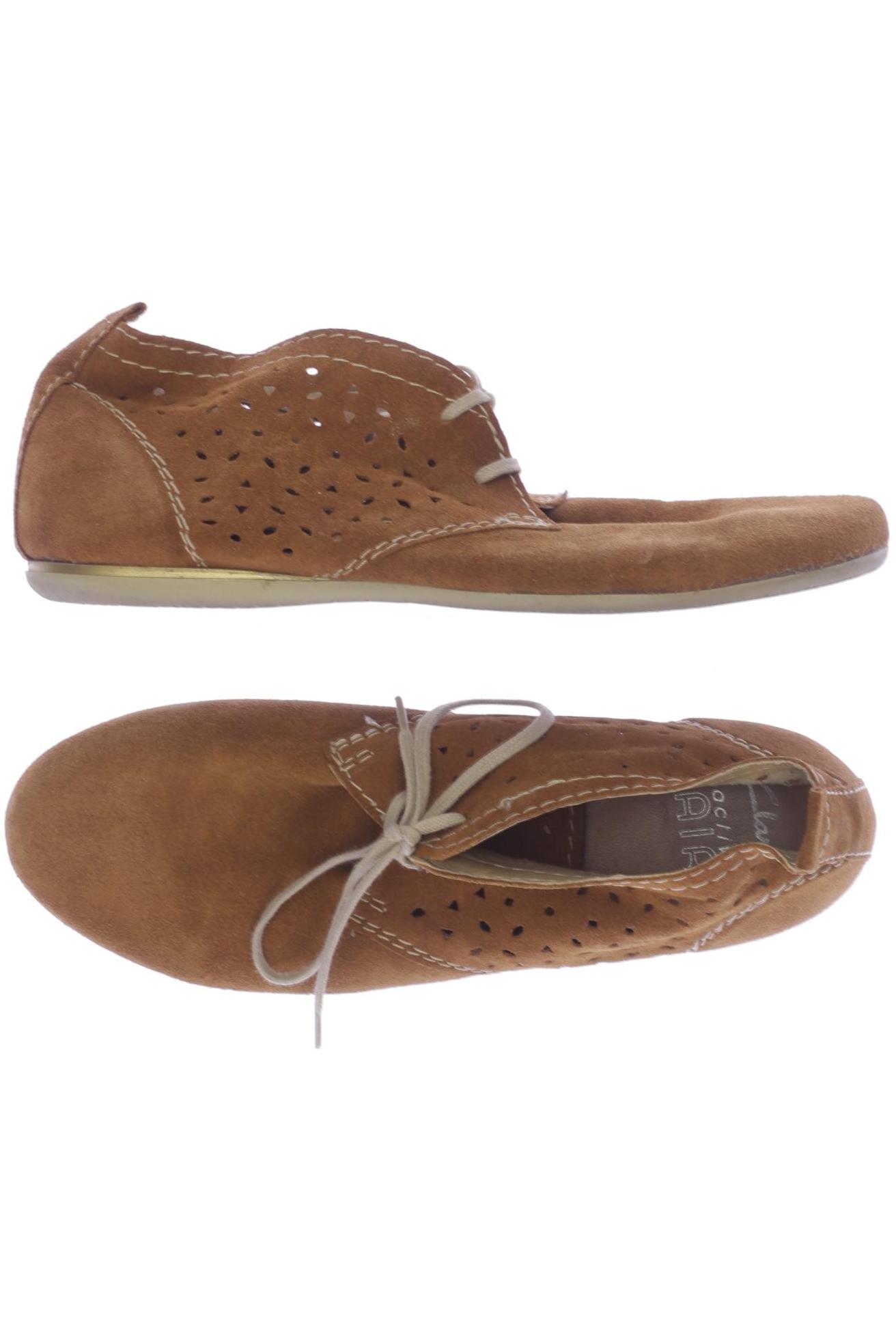 

Clarks Damen Halbschuh, braun, Gr. 38