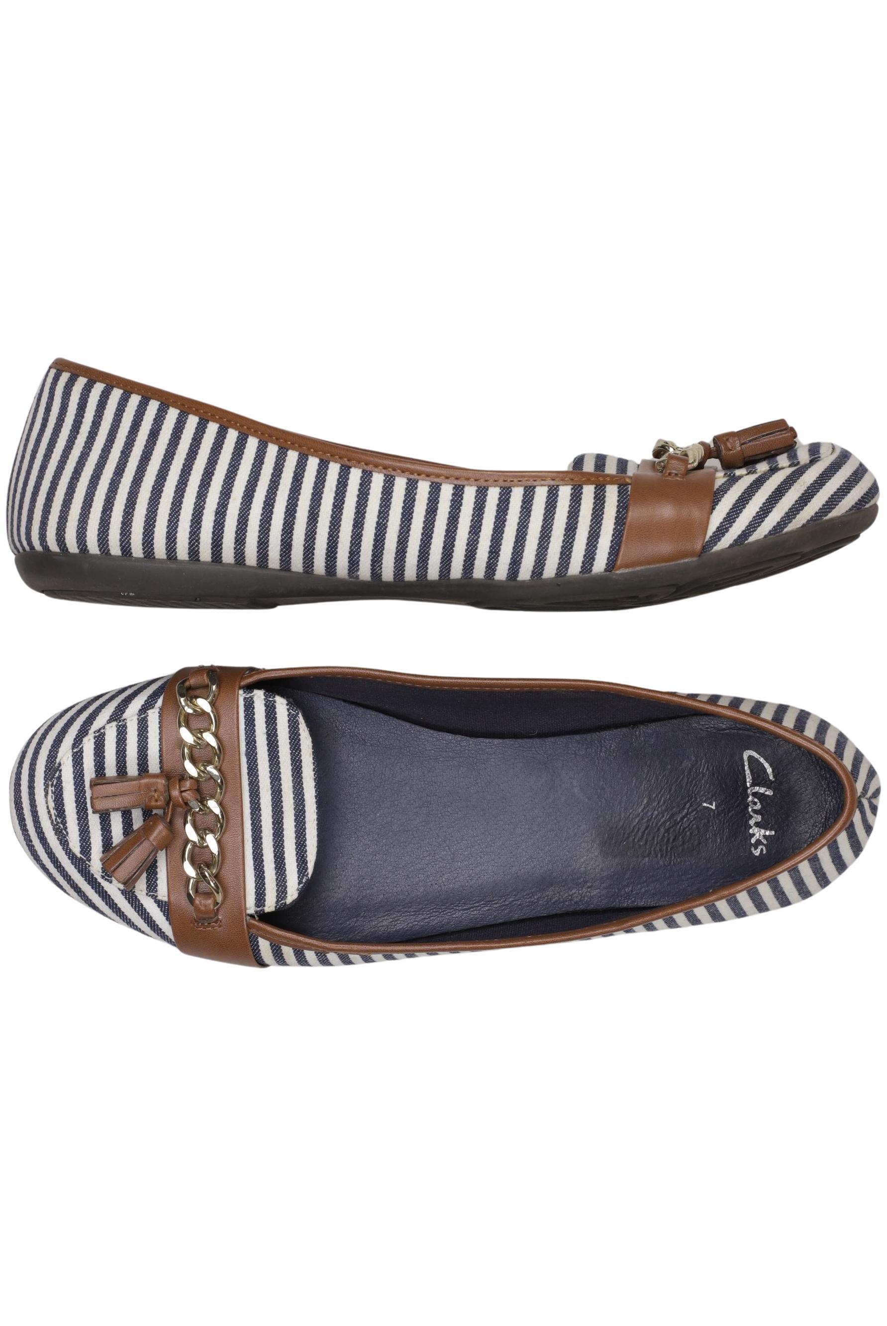 

Clarks Damen Halbschuh, mehrfarbig, Gr. 7