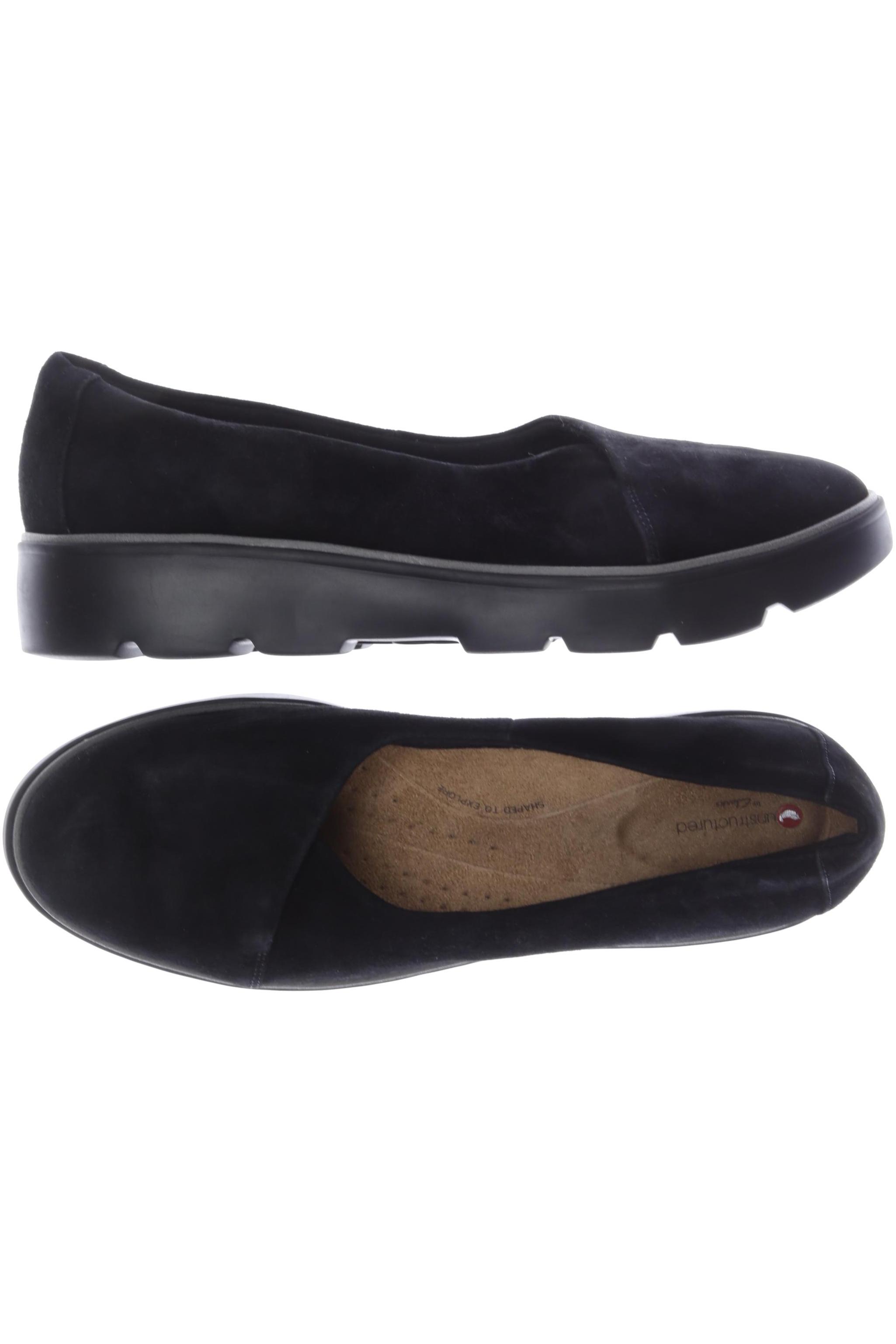 

Clarks Damen Halbschuh, schwarz, Gr. 41.5