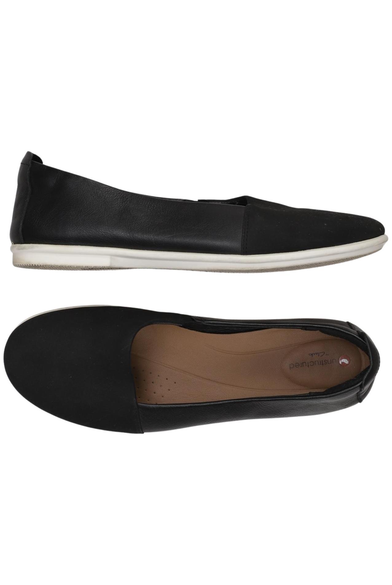 

Clarks Damen Halbschuh, schwarz, Gr. 5.5