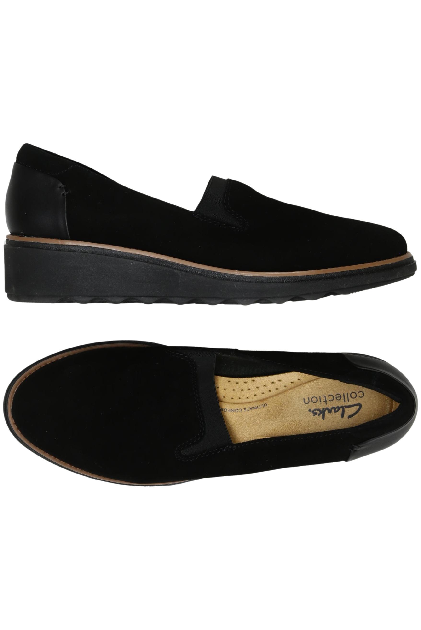 

Clarks Damen Halbschuh, schwarz, Gr. 40