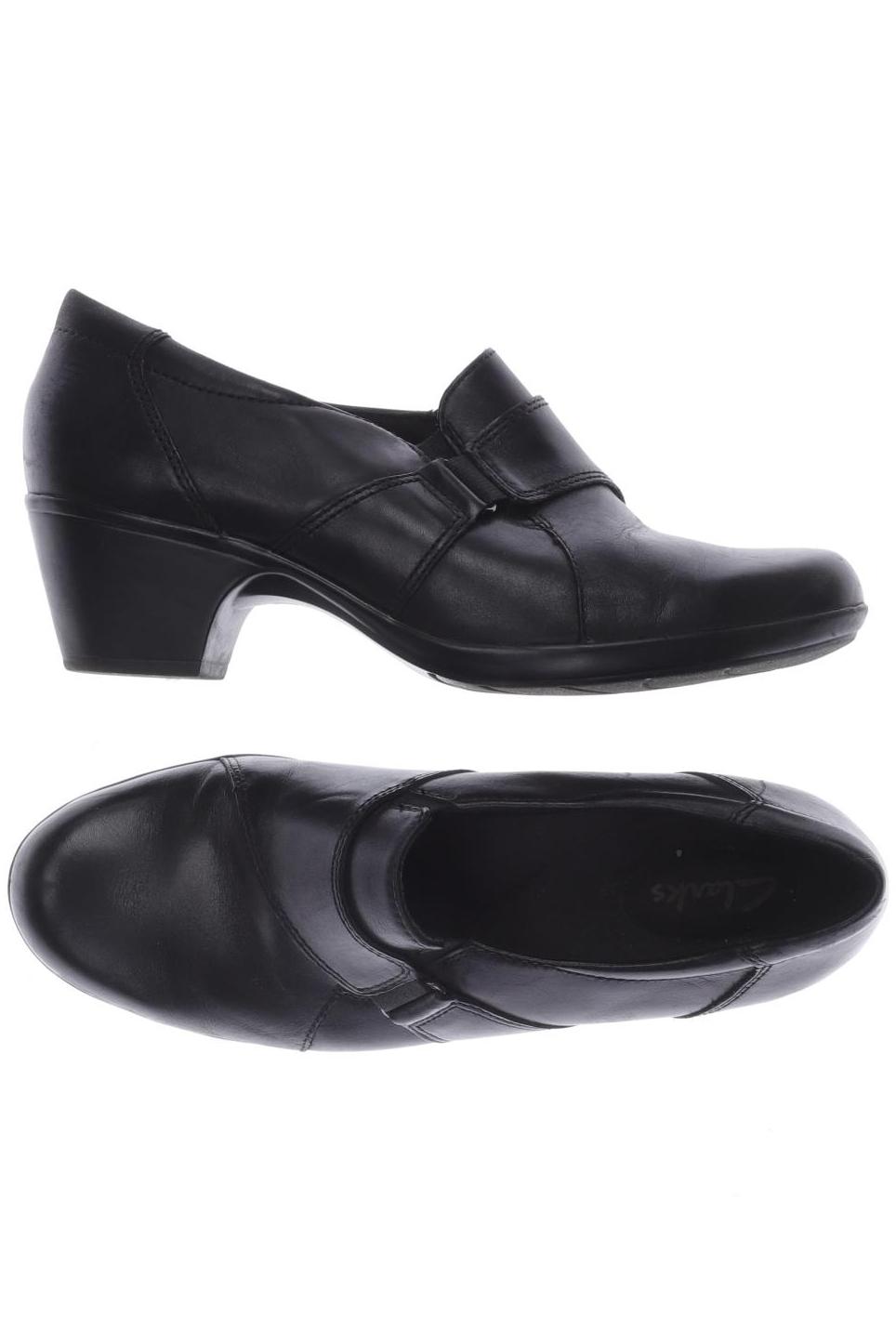 

Clarks Damen Halbschuh, schwarz