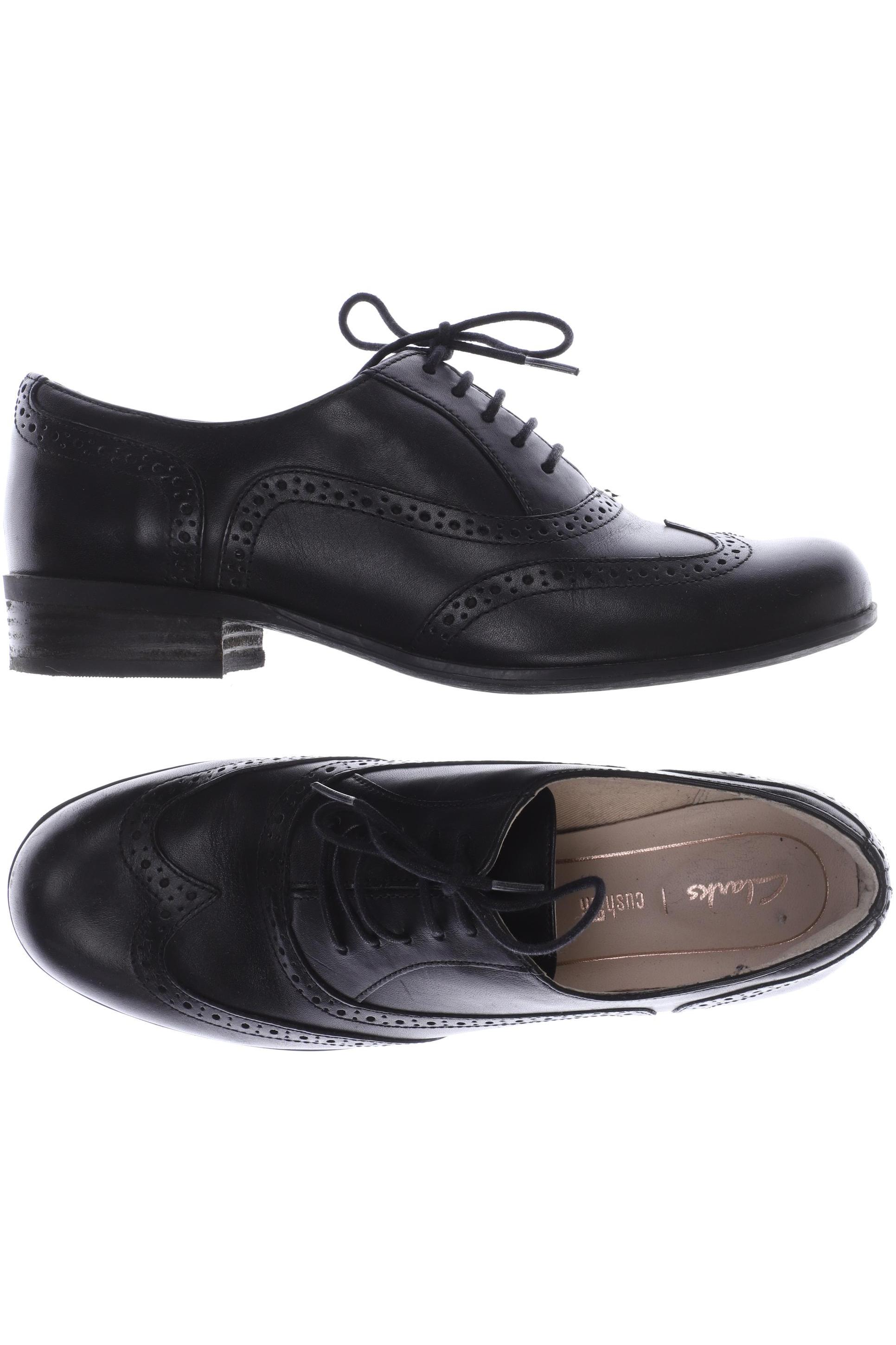 

Clarks Damen Halbschuh, schwarz, Gr. 38