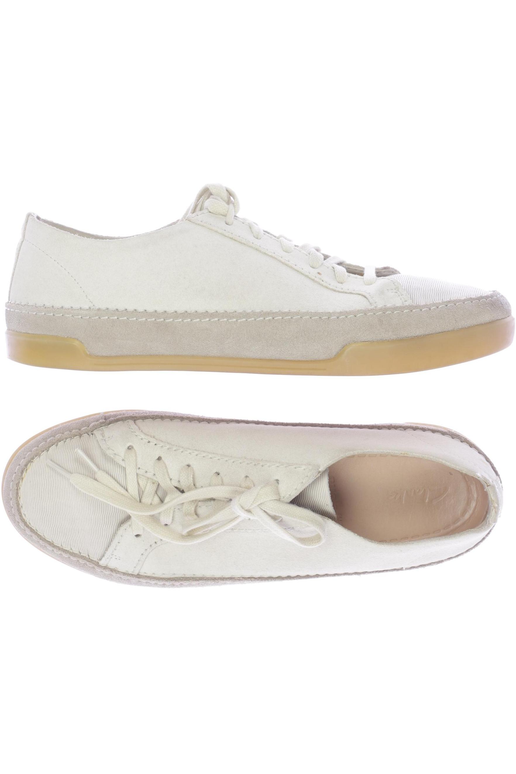 

Clarks Damen Halbschuh, cremeweiß, Gr. 39