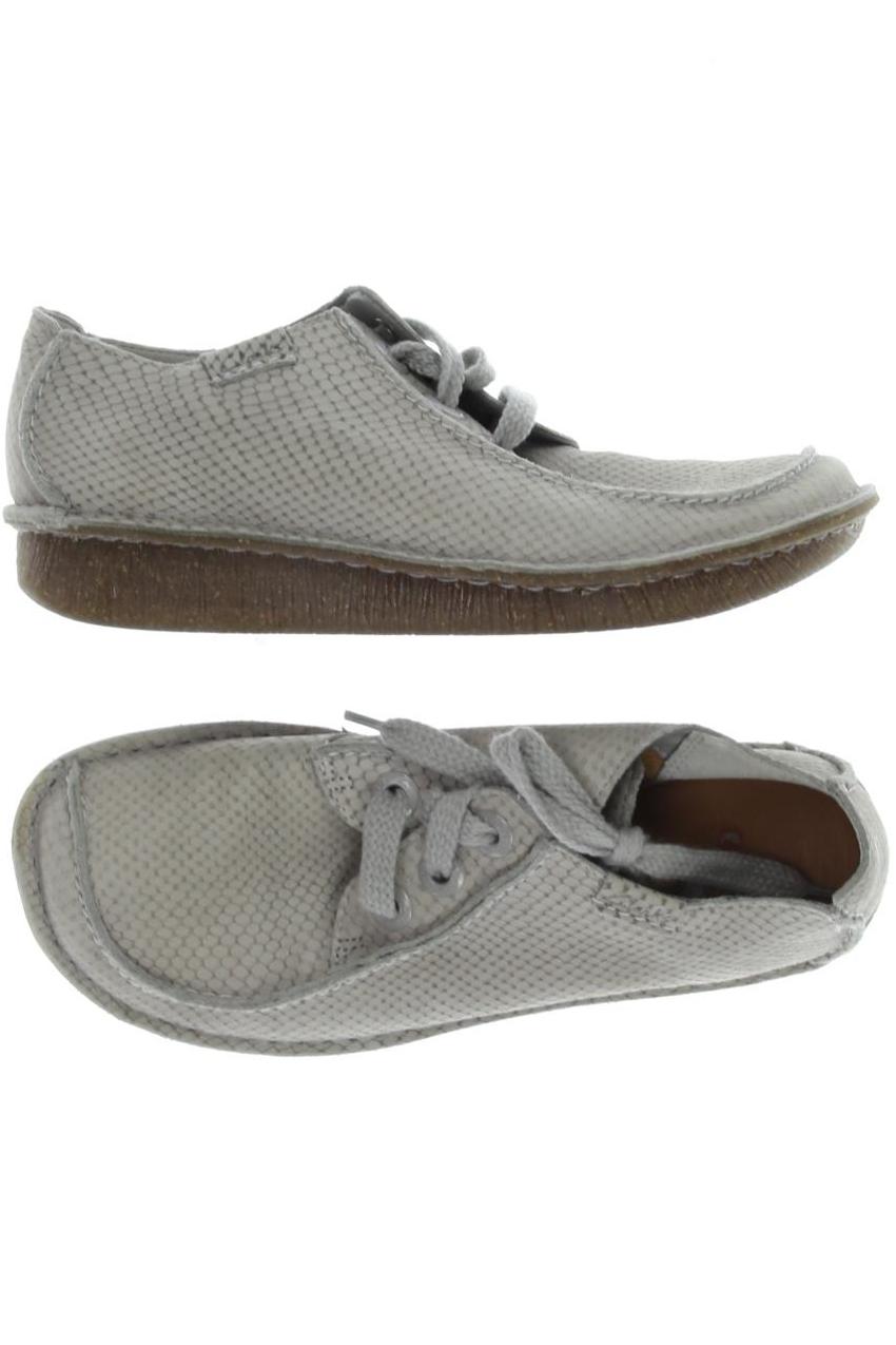 

Clarks Damen Halbschuh, grau, Gr. 39.5