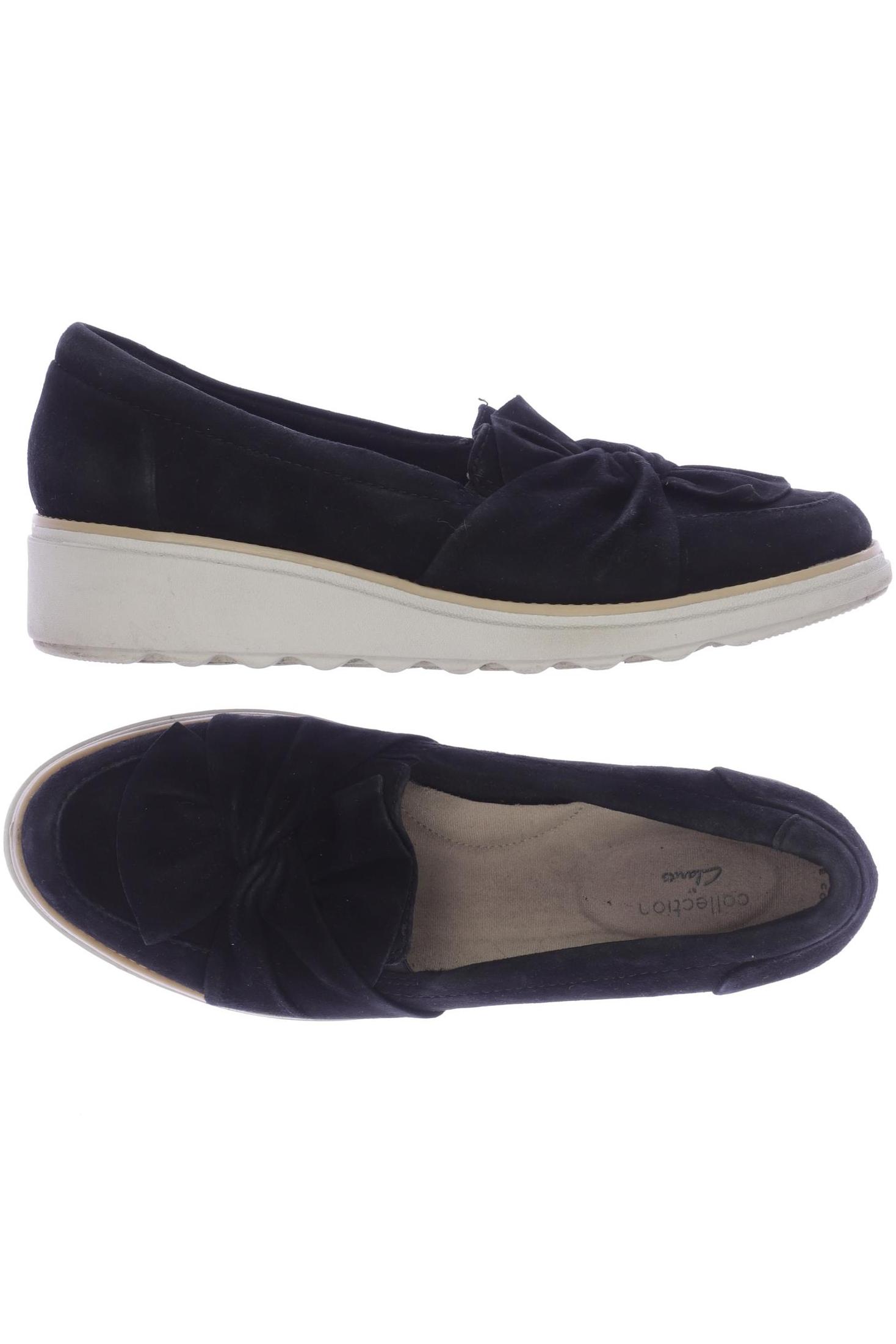 

Clarks Damen Halbschuh, schwarz, Gr. 40