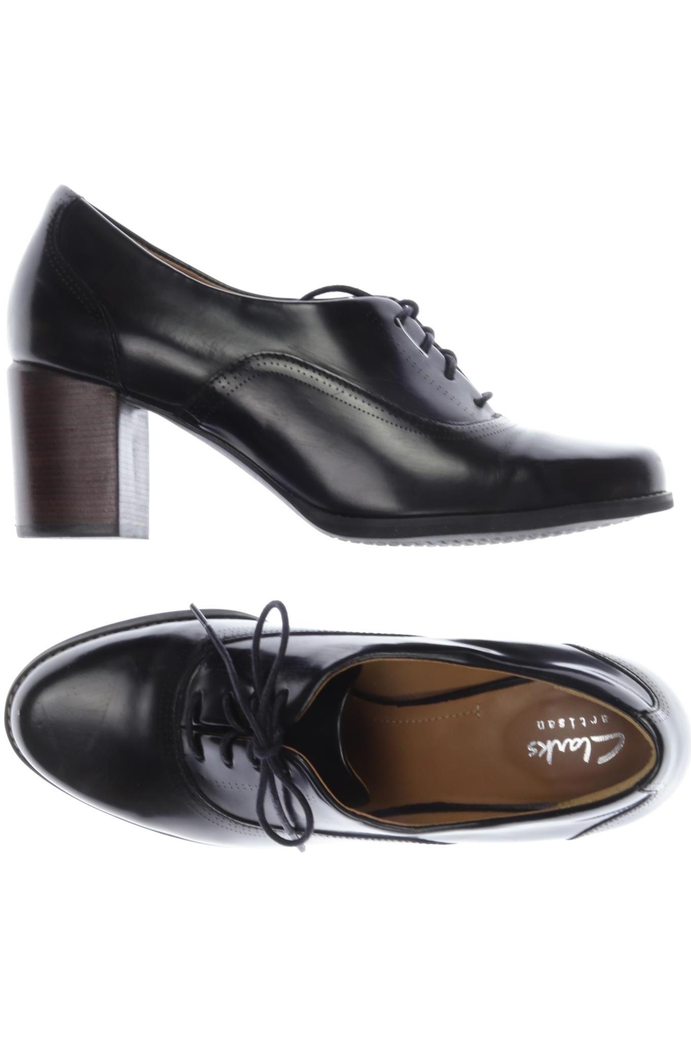

Clarks Damen Halbschuh, schwarz, Gr. 38