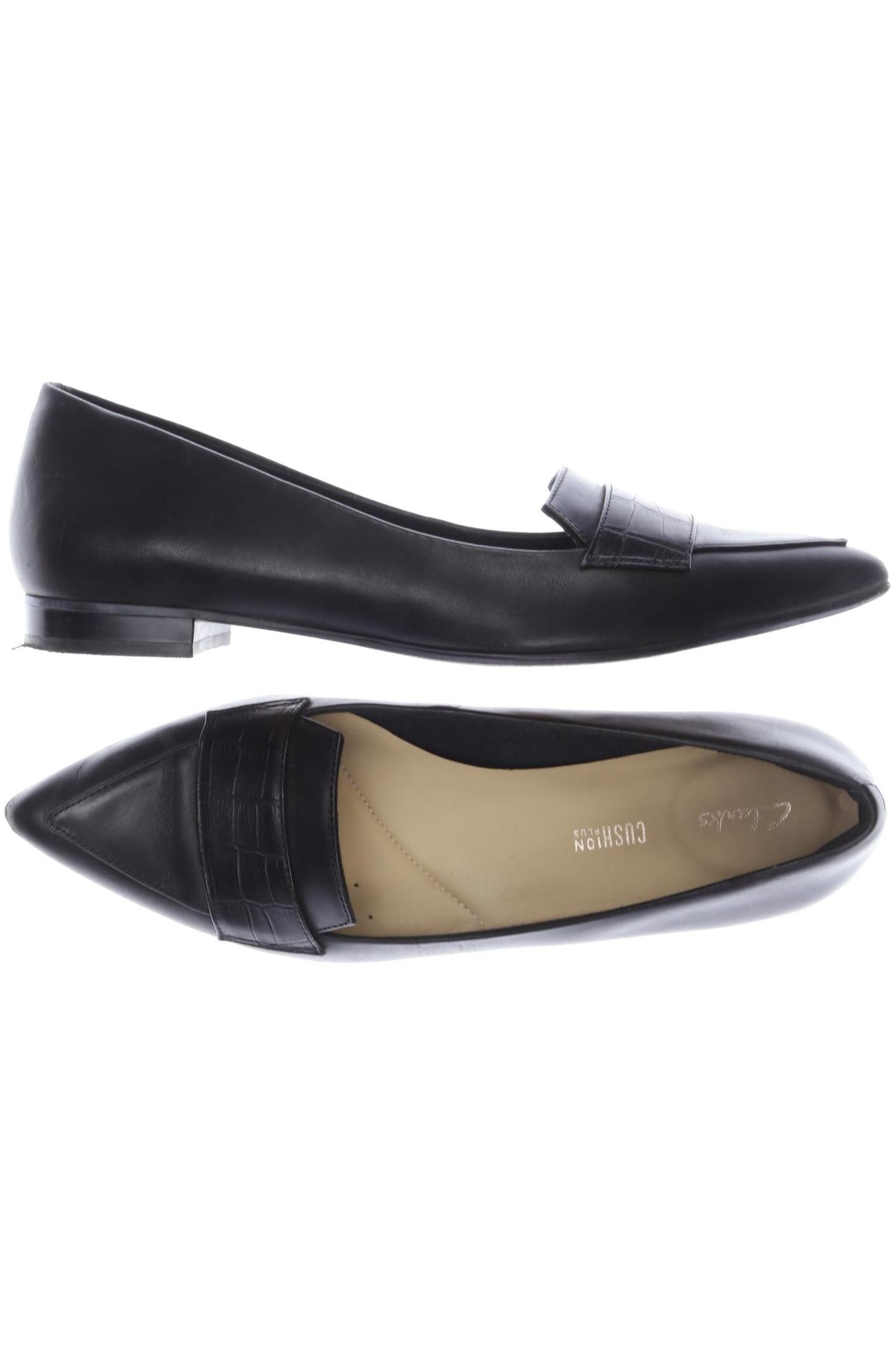 

Clarks Damen Halbschuh, schwarz, Gr. 38