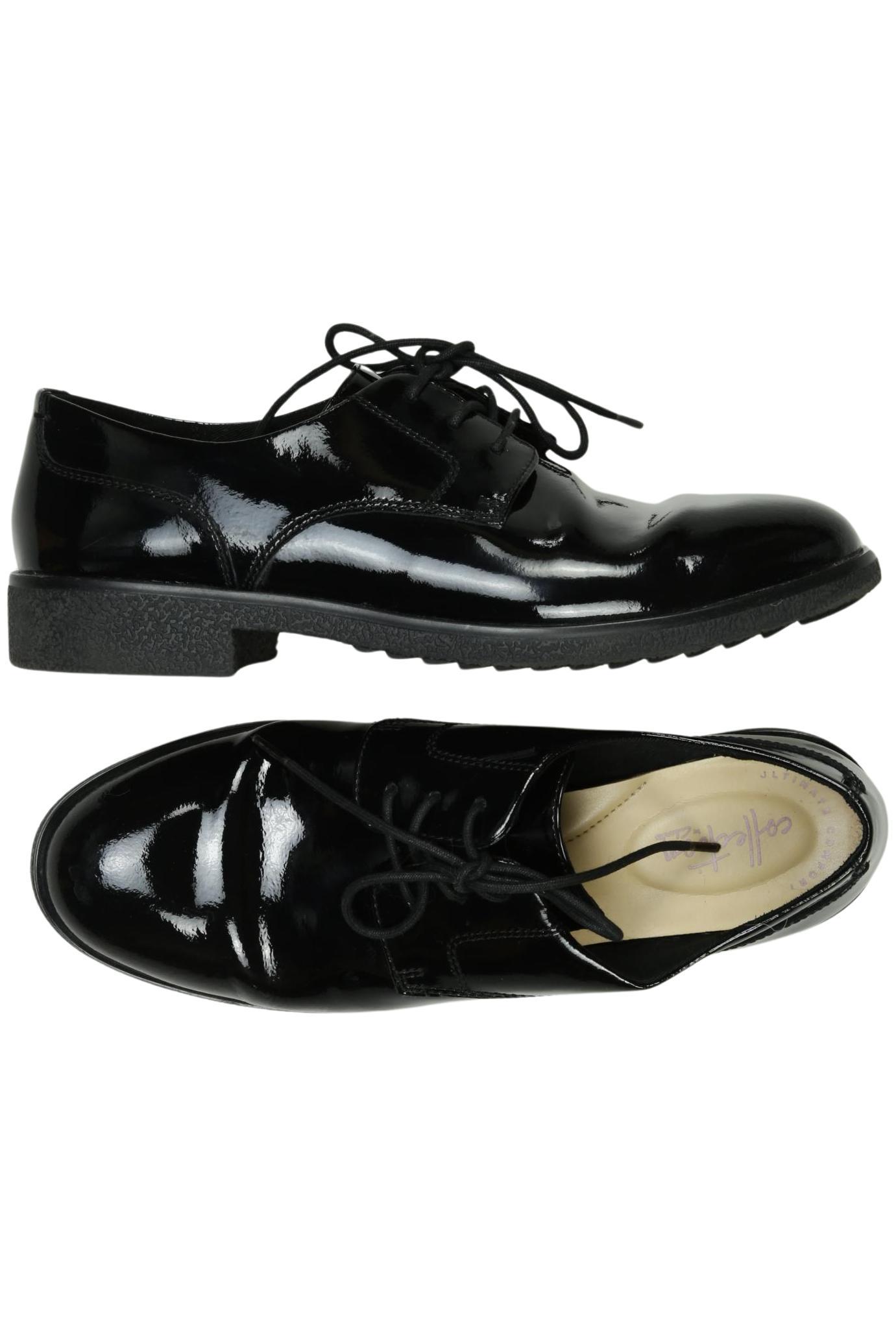 

Clarks Damen Halbschuh, schwarz, Gr. 39.5