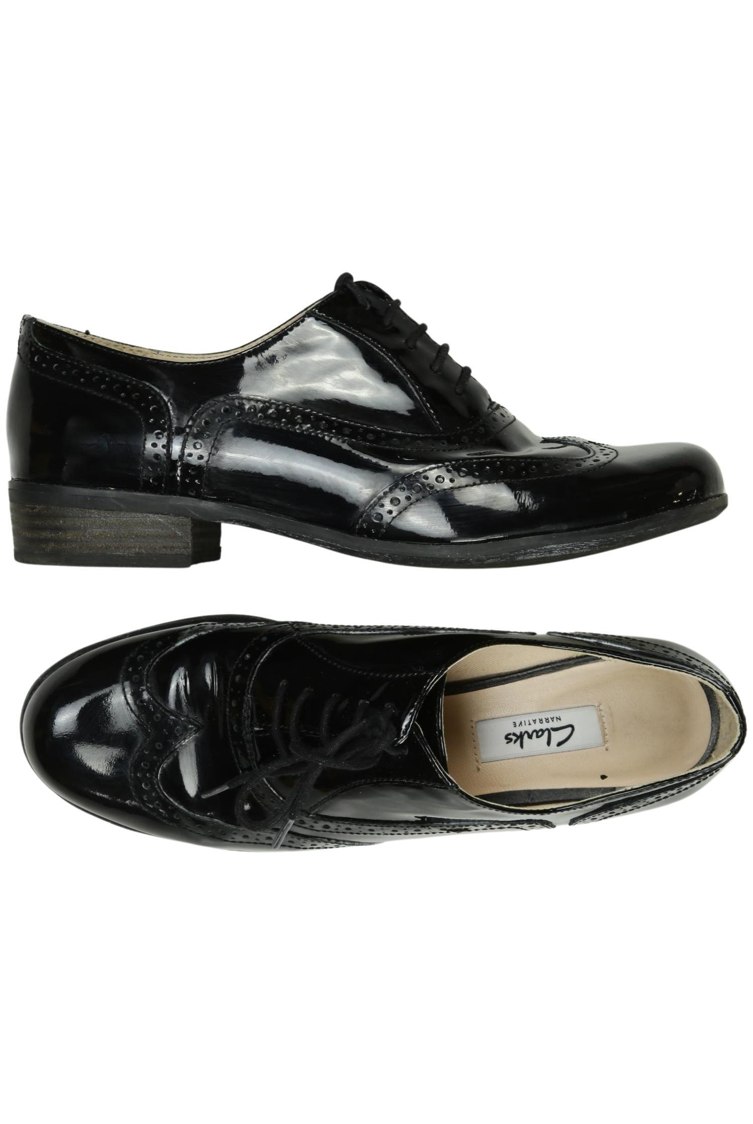 

Clarks Damen Halbschuh, schwarz, Gr. 39.5