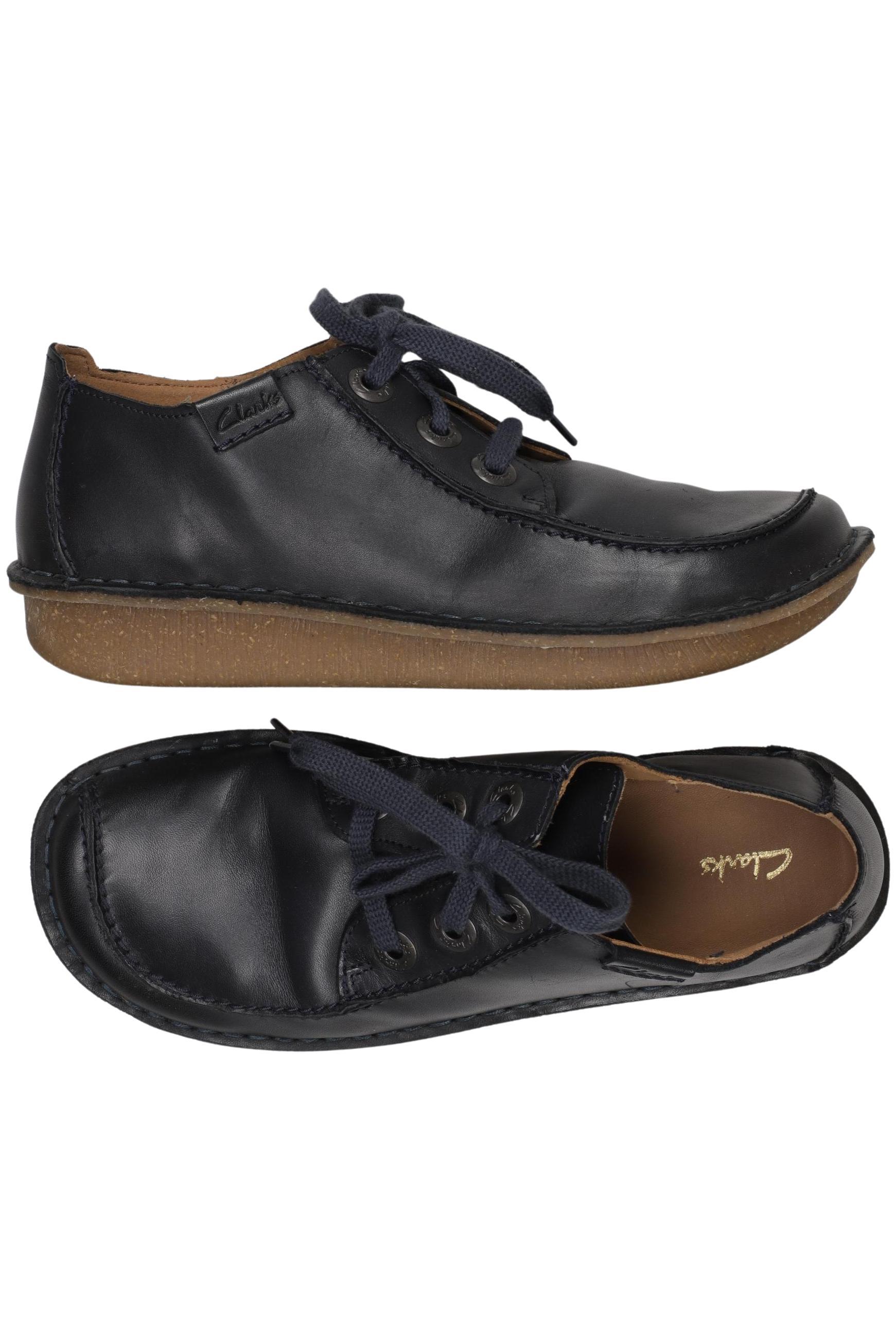 

Clarks Damen Halbschuh, marineblau, Gr. 41