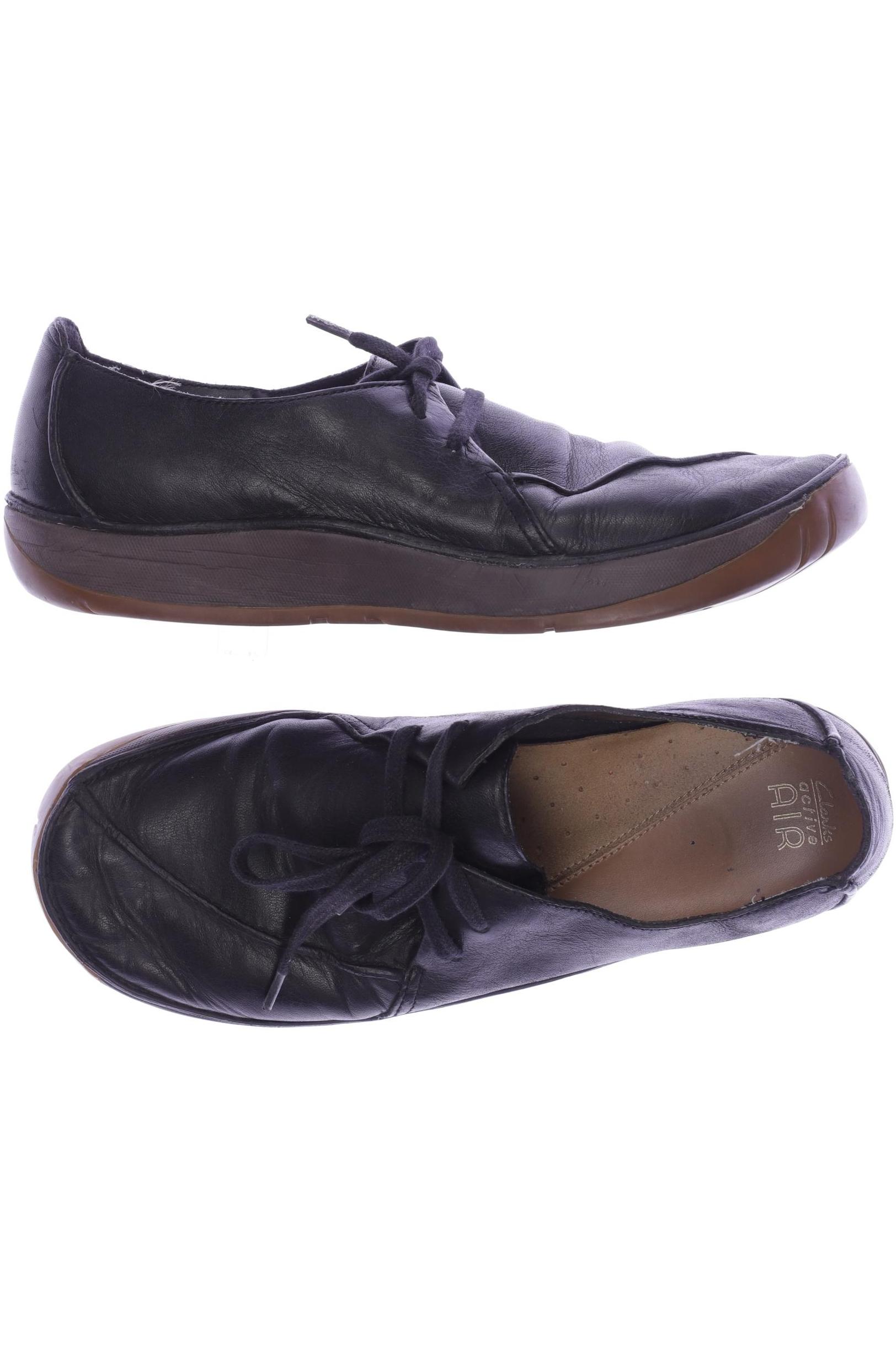 

Clarks Damen Halbschuh, schwarz, Gr. 39.5