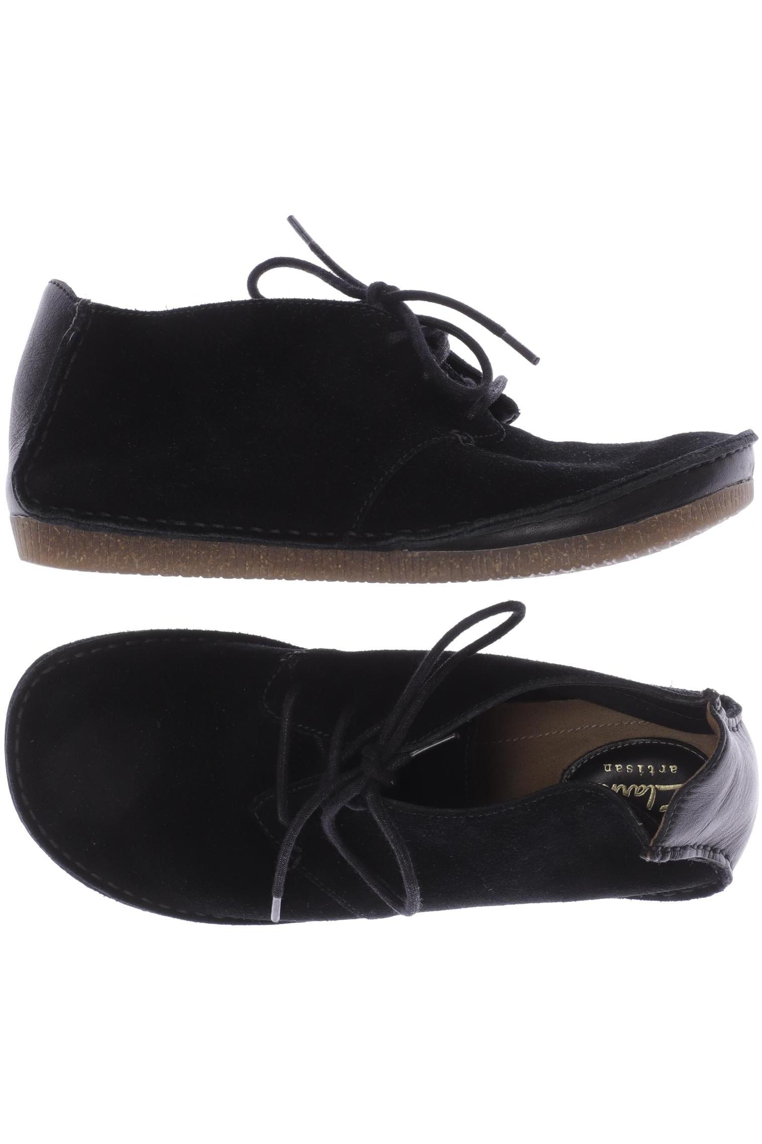 

Clarks Damen Halbschuh, schwarz, Gr. 39.5